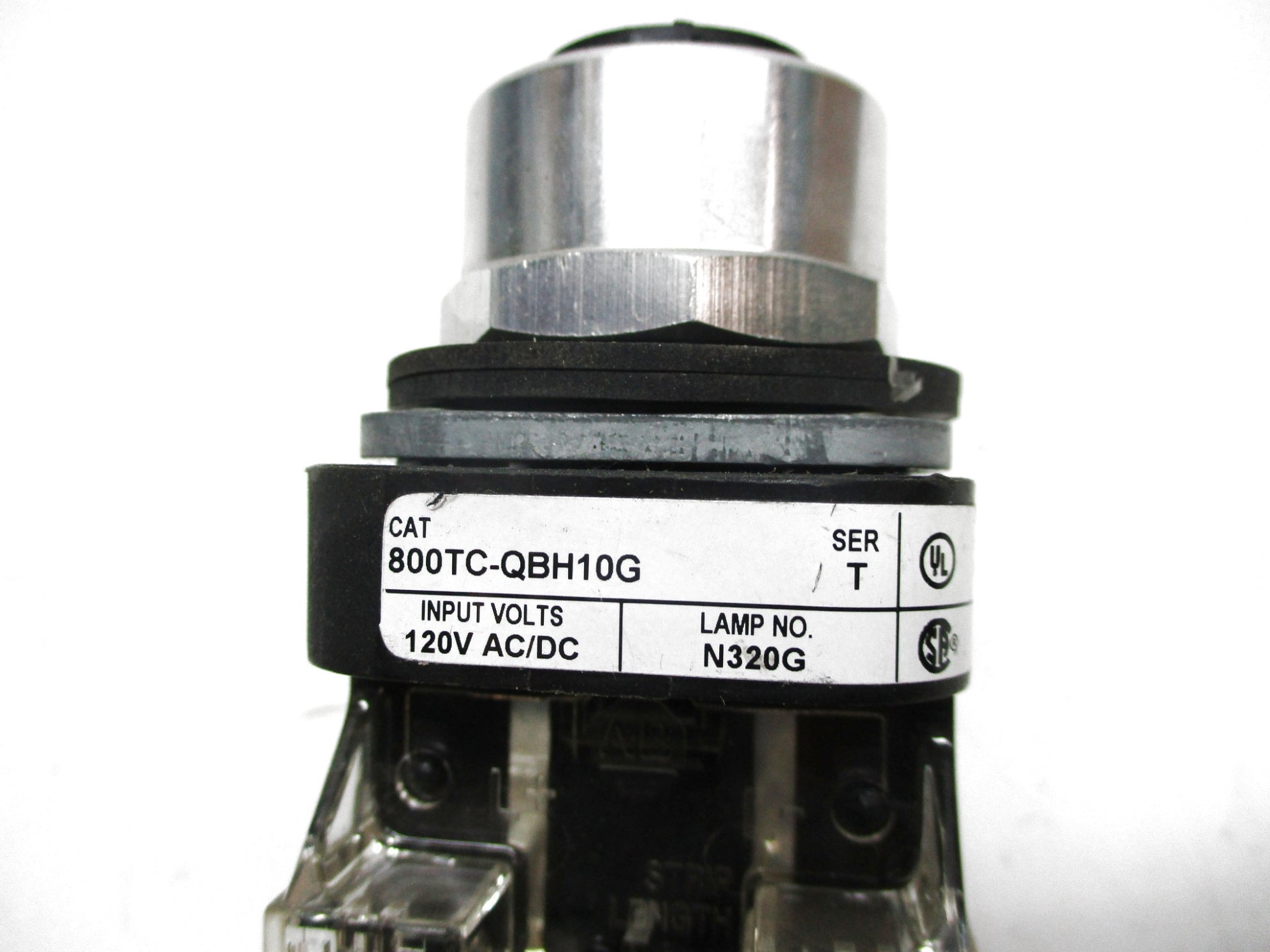 ALLEN BRADLEY 800T-QBH10G SER. T (AS PICTURED) NSNP