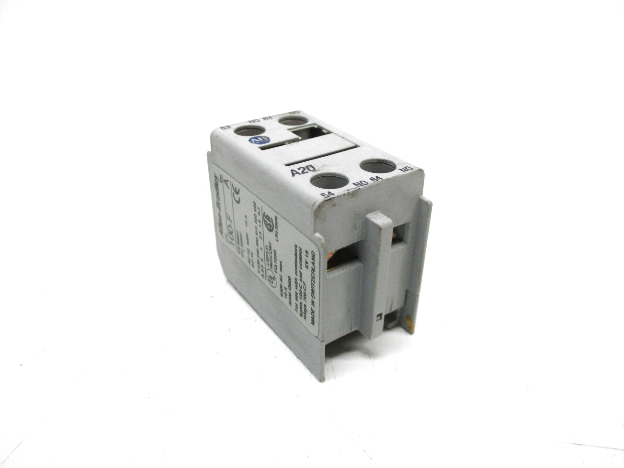 ALLEN BRADLEY 100-FA20 SER. A UNMP