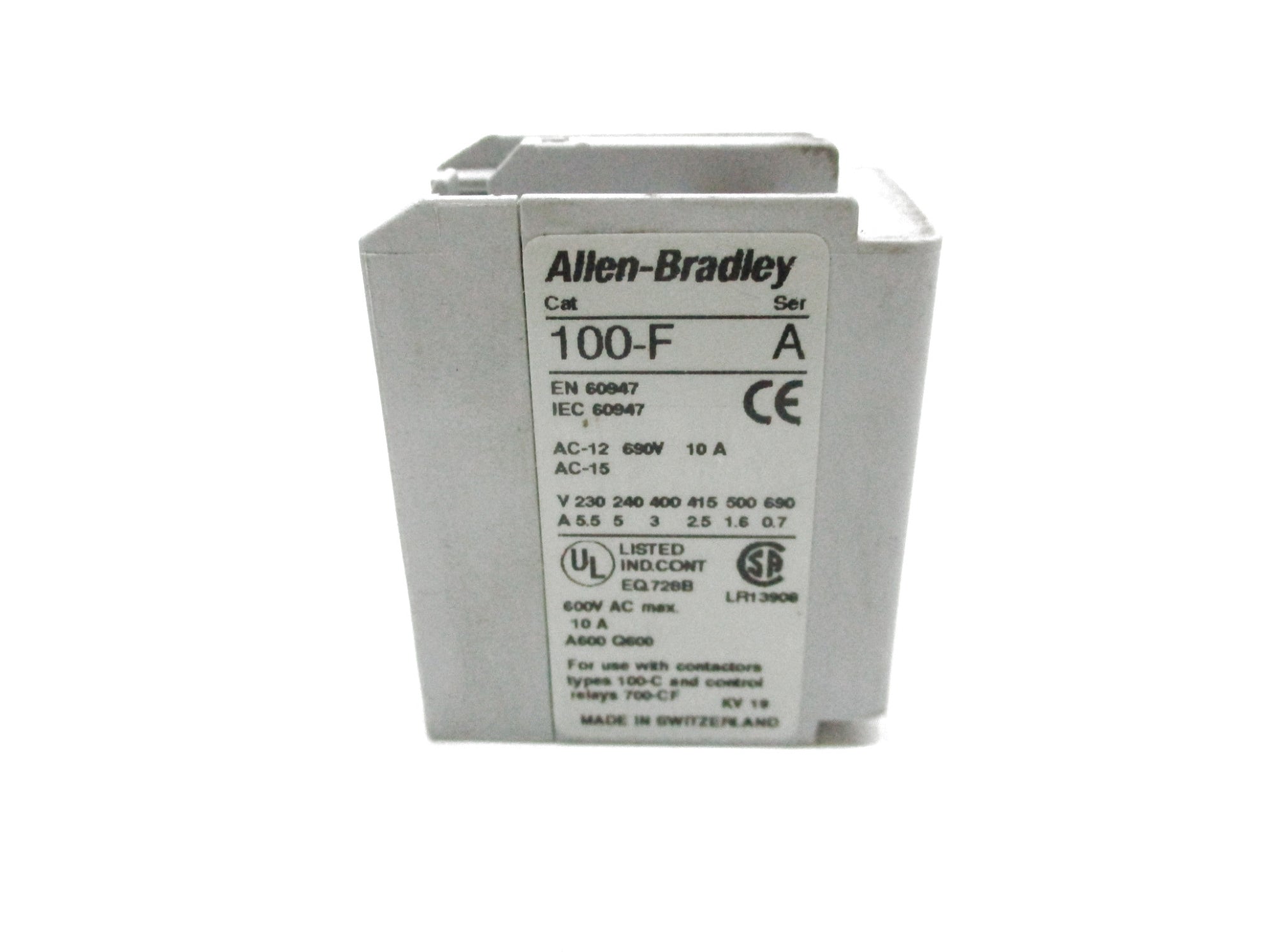 ALLEN BRADLEY 100-FA20 SER. A UNMP