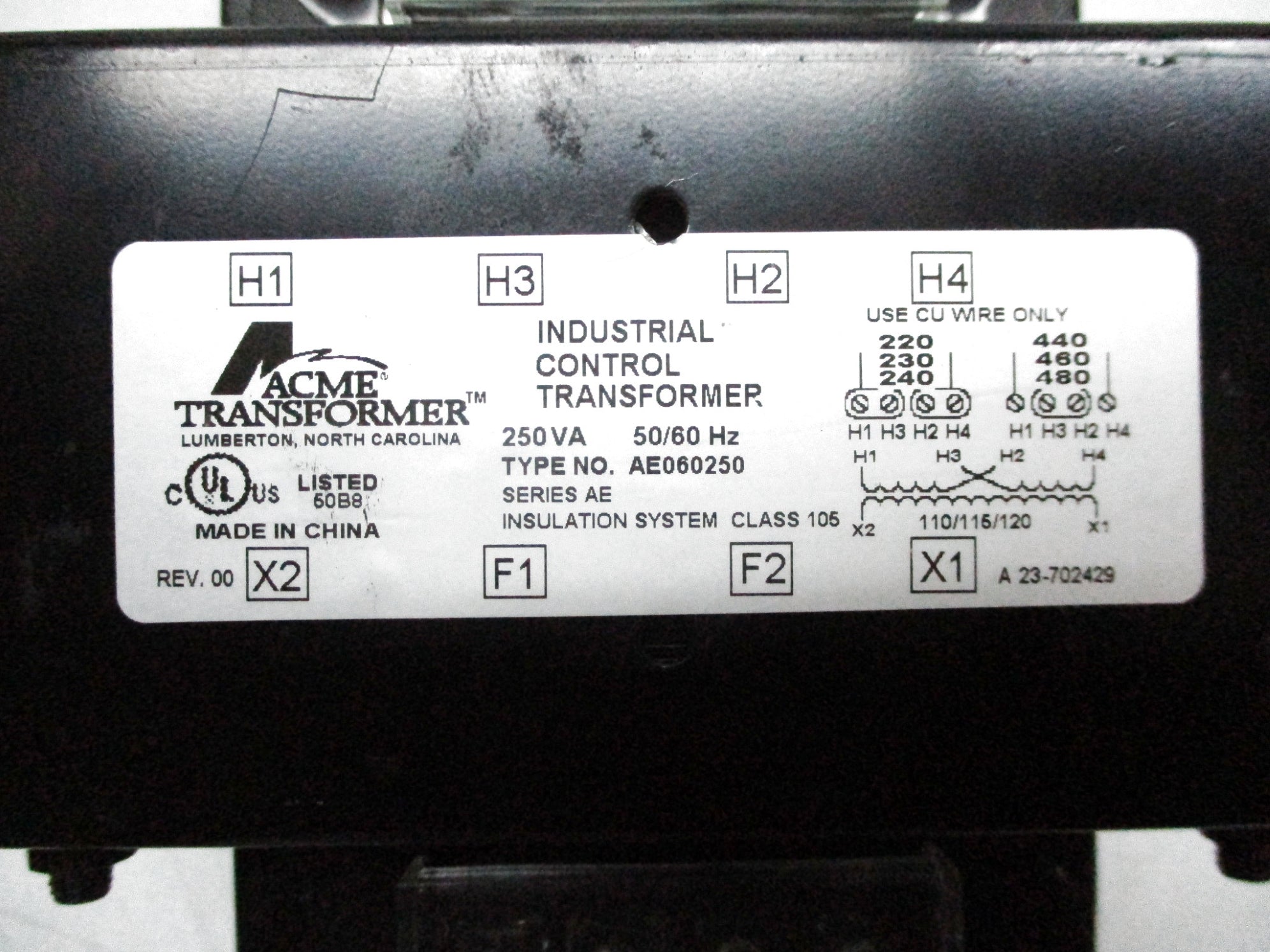 ACME TRANSFORMER AE060250 NSMP