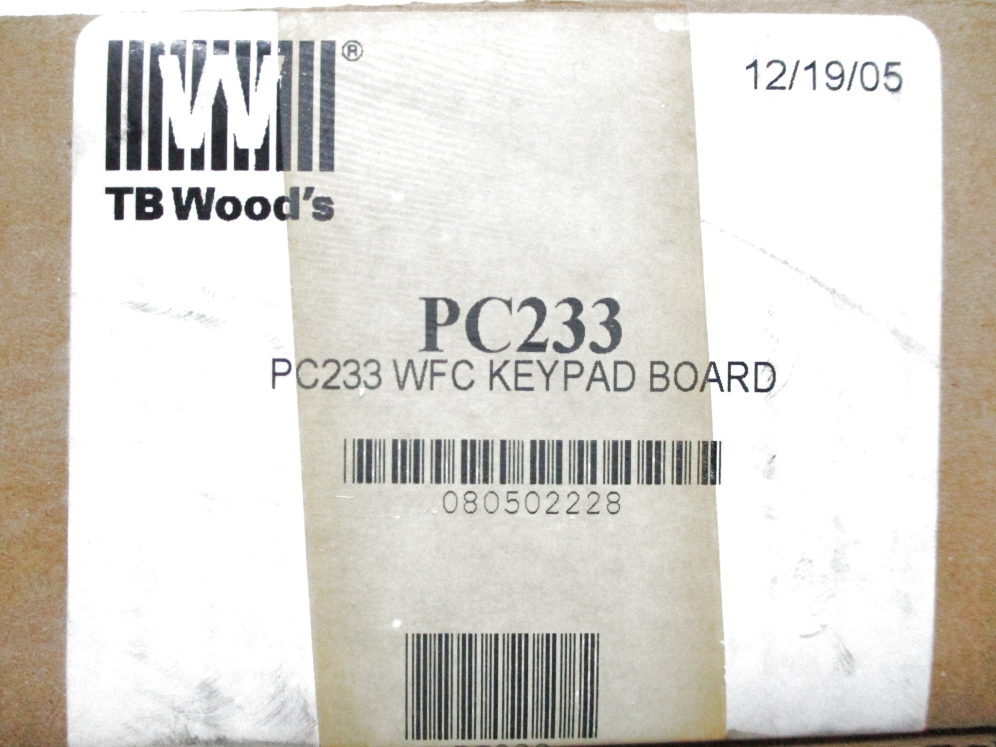 TB WOODS PC233 NSMP