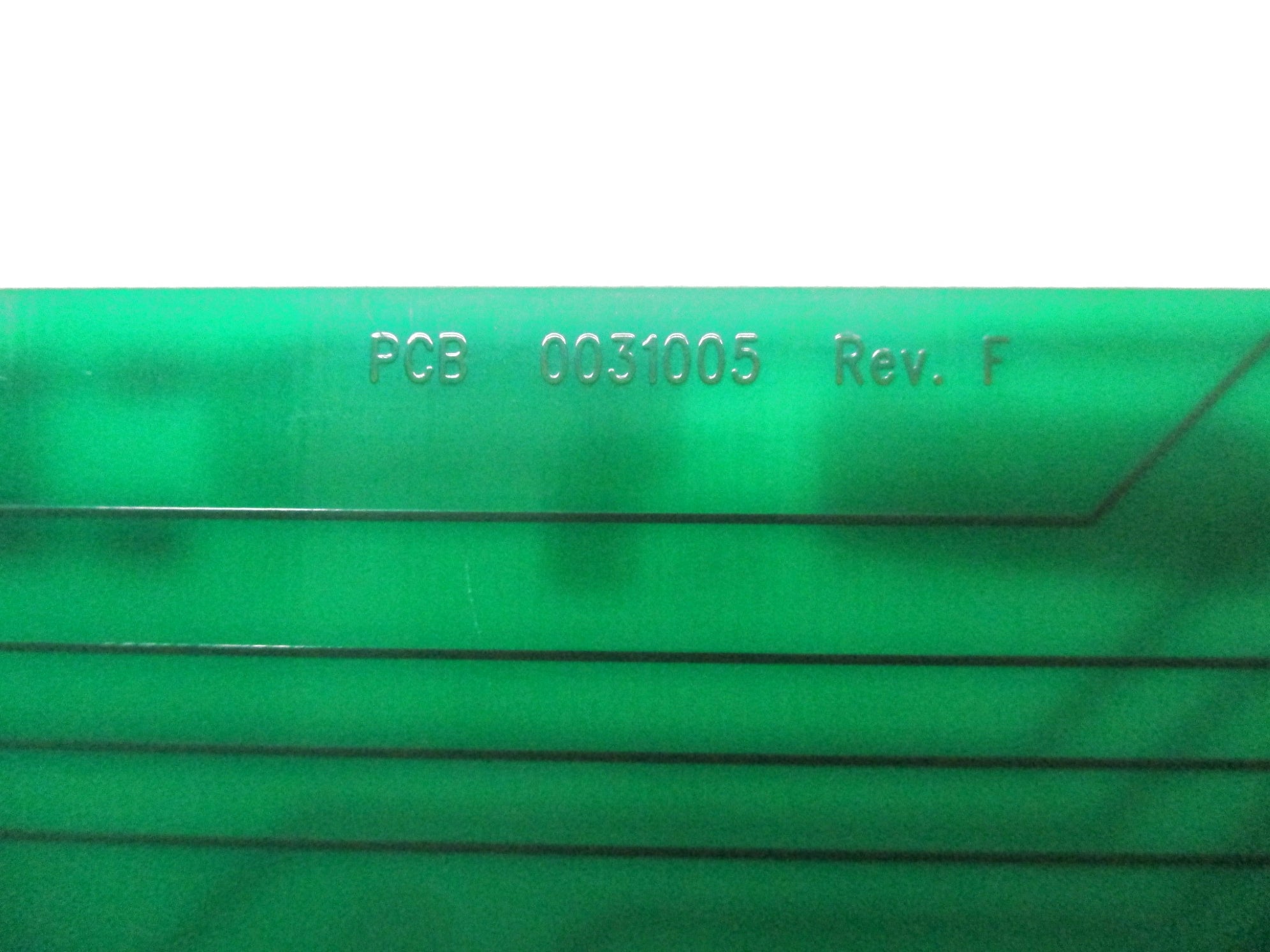 SENSOR DISTRIBUTION 0031005 REV. F UNMP