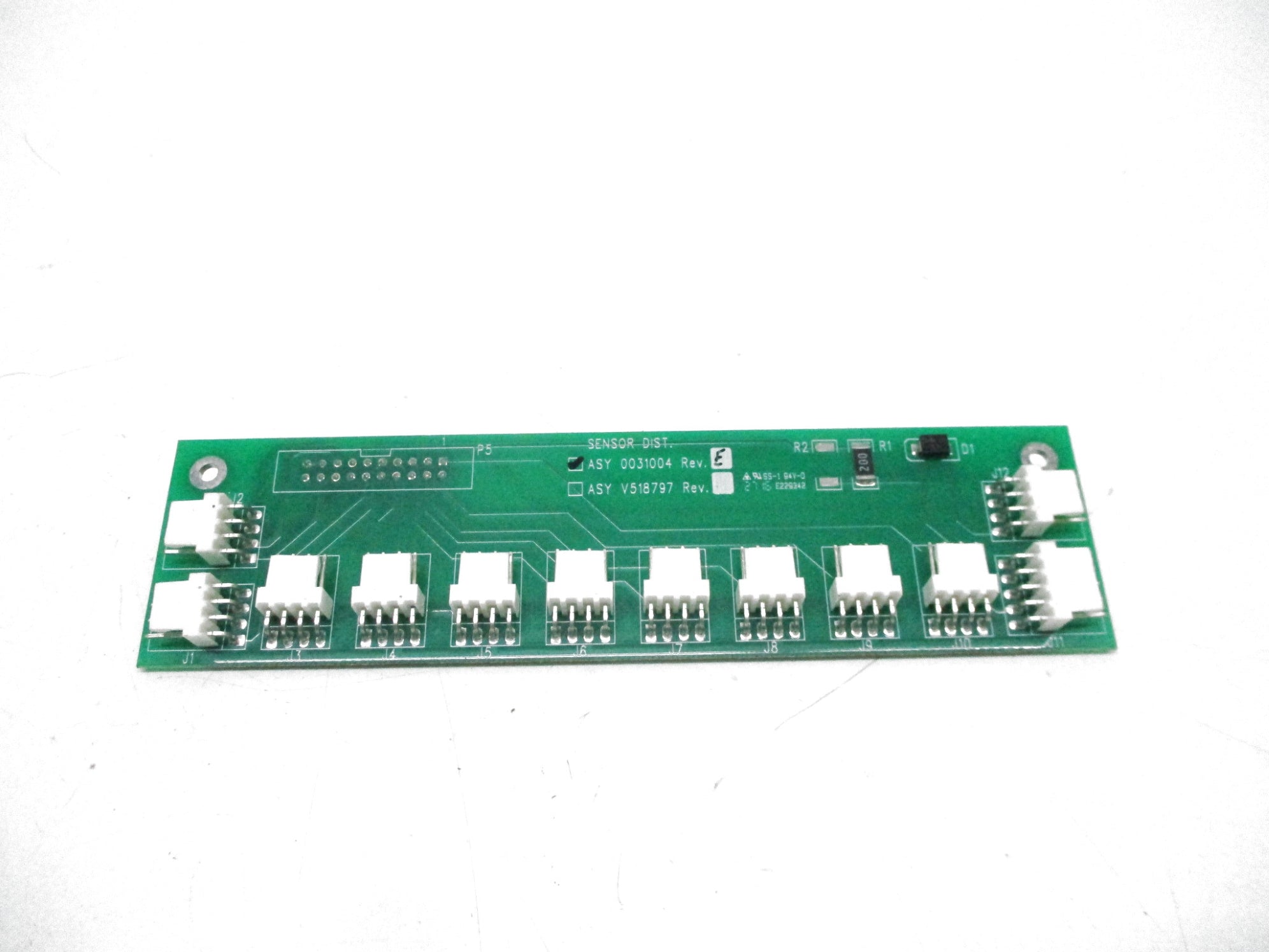 SENSOR DISTRIBUTION 0031004 REV. E UNMP