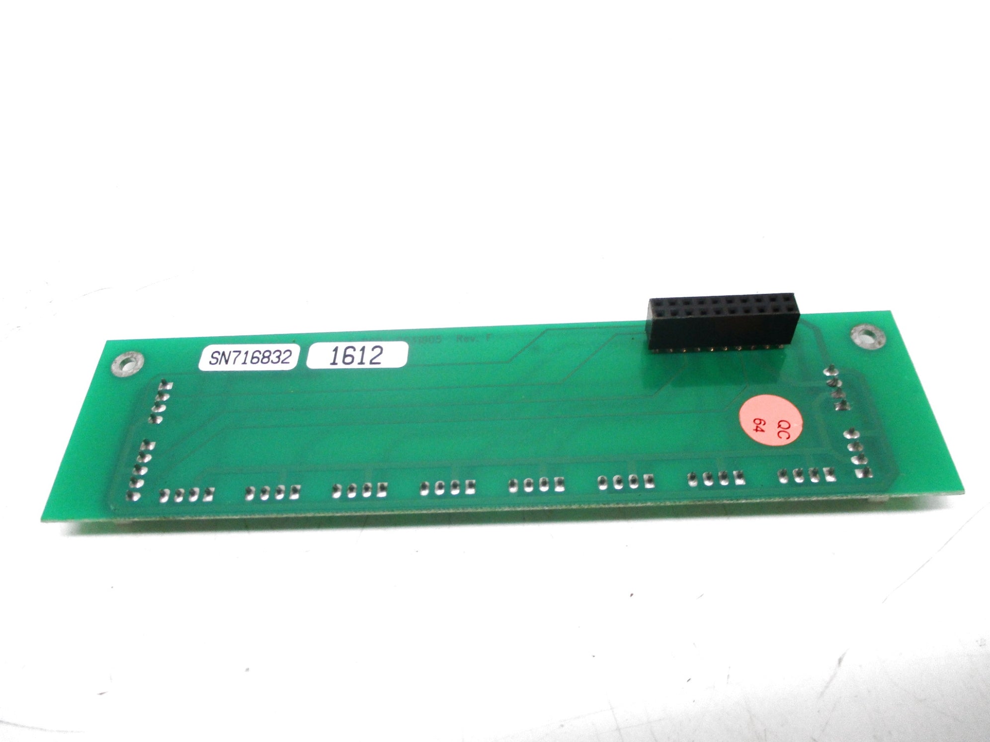 SENSOR DISTRIBUTION 0031004 REV. E UNMP