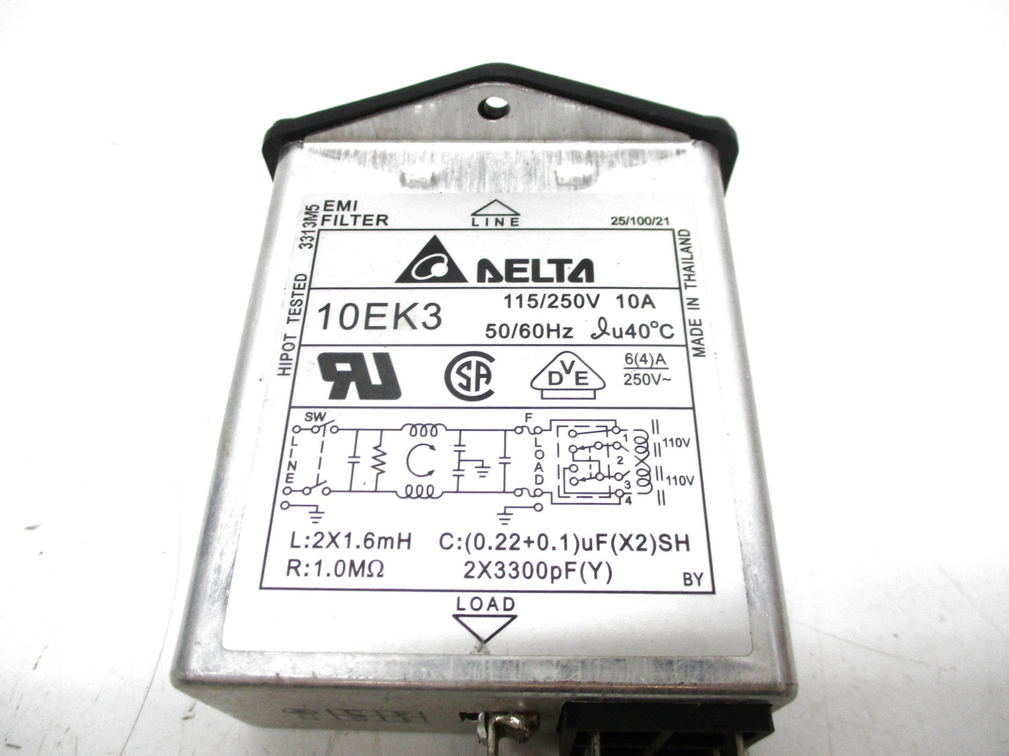 DELTA 10EK3 115/250V NSNP