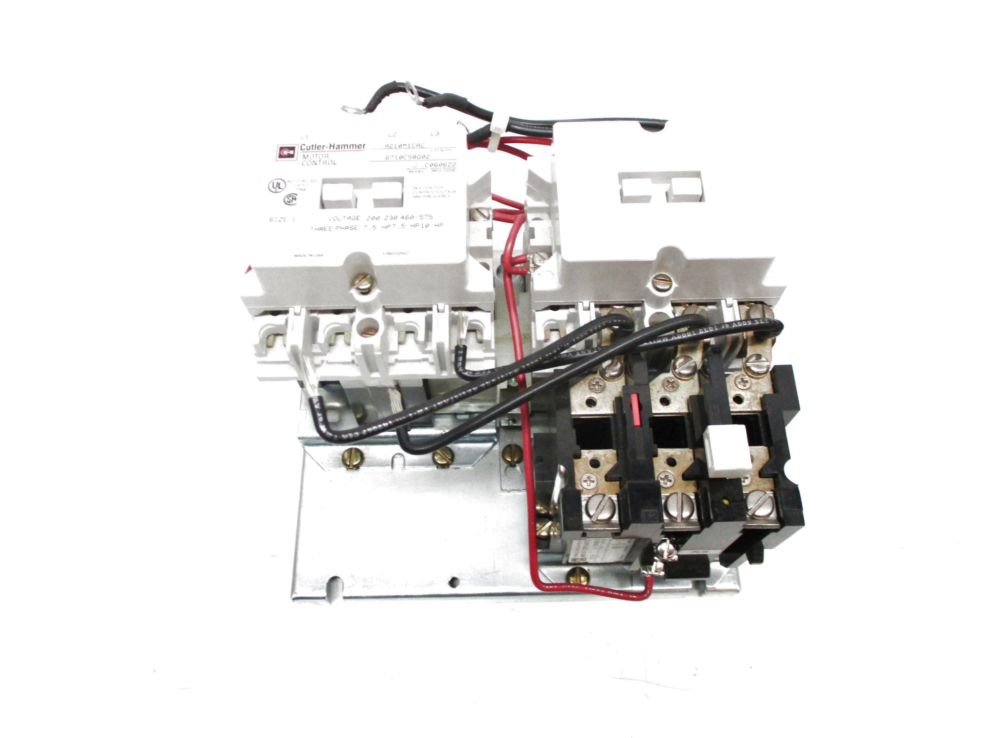 CUTLER HAMMER A210M1CAC 110V/50HZ 120V/60HZ (AS PICTURED) NSMP