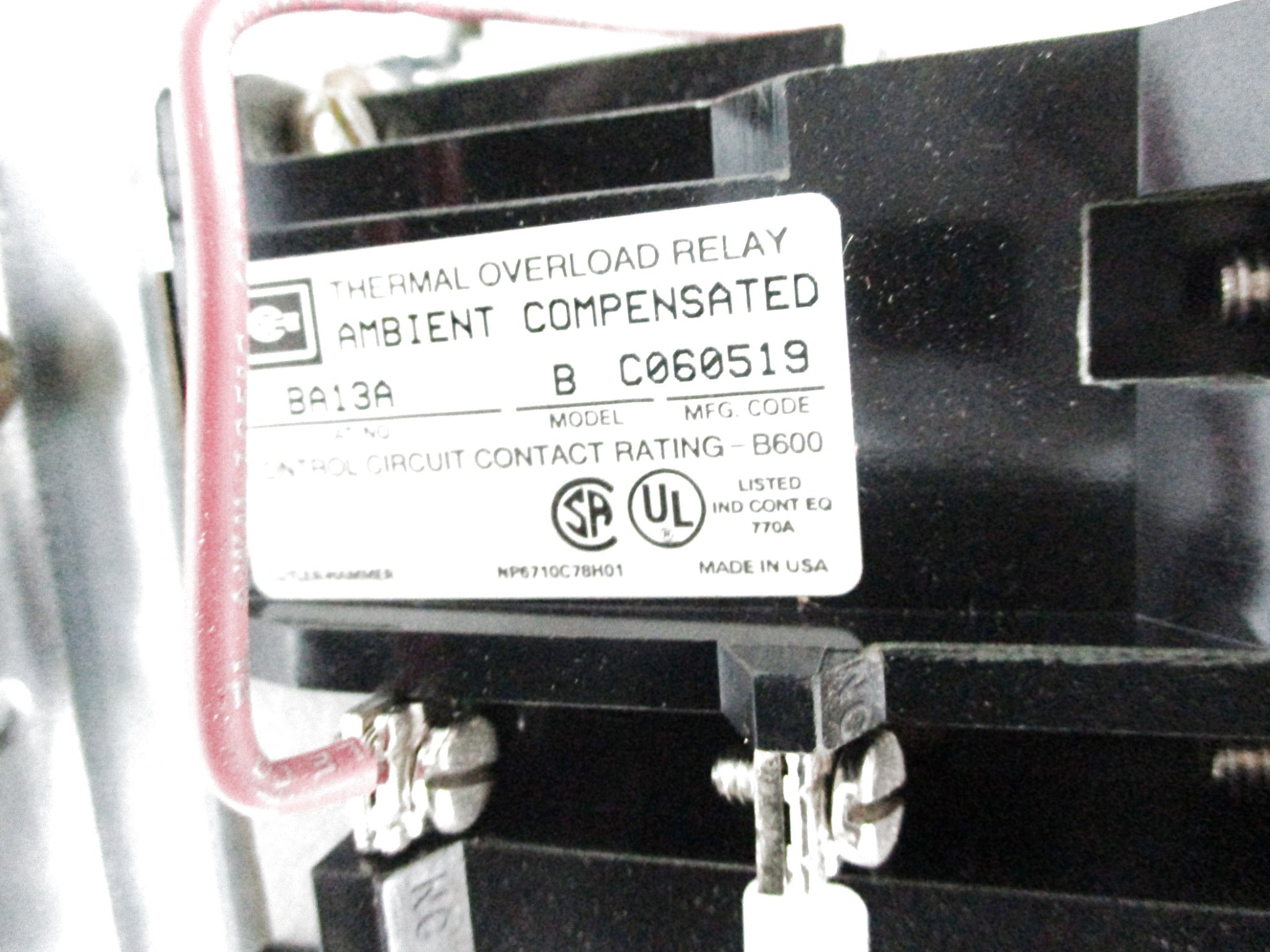 CUTLER HAMMER A210M1CAC 110V/50HZ 120V/60HZ (AS PICTURED) NSMP