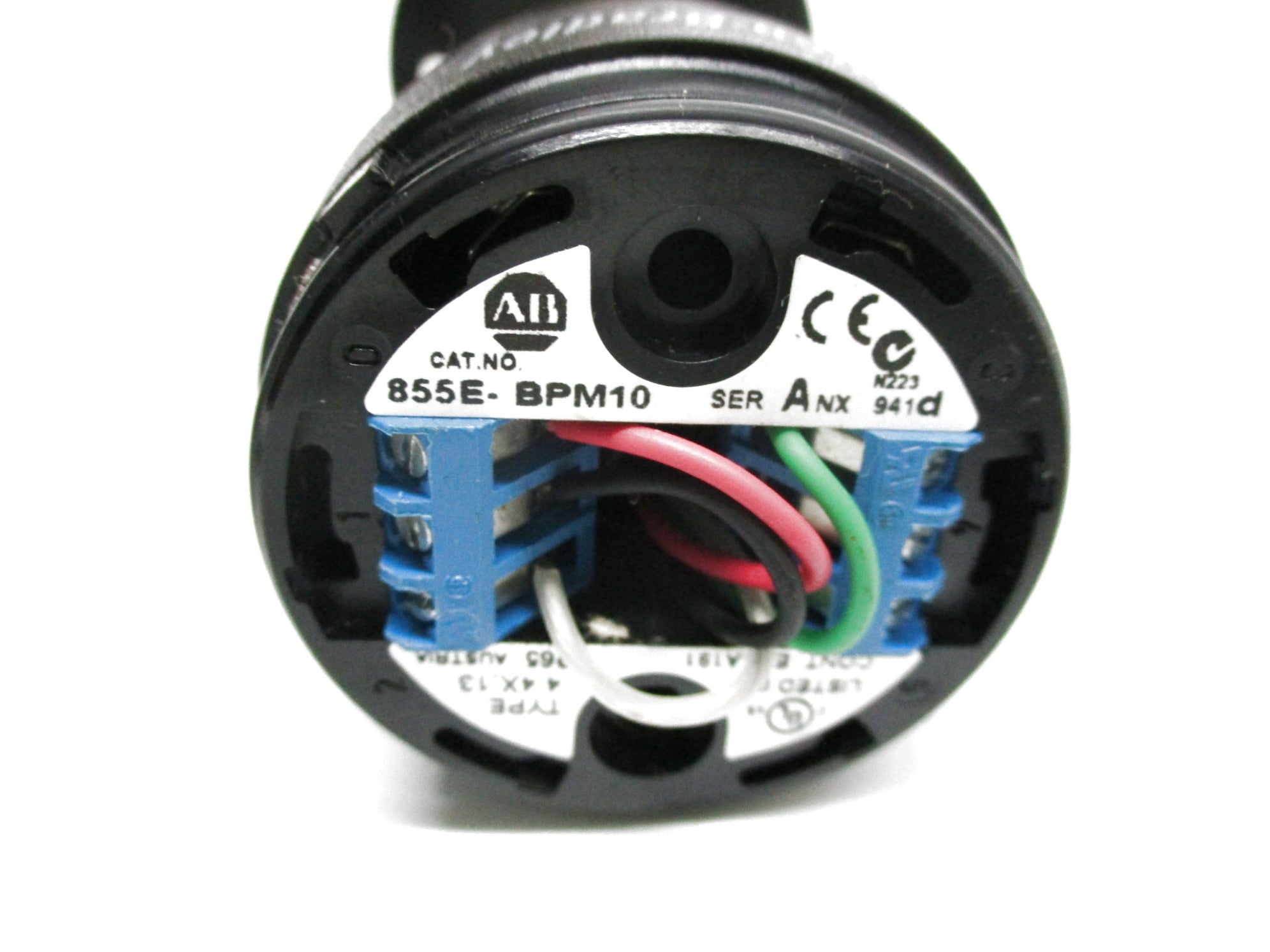 ALLEN BRADLEY 855E-BPM10 SER. A UNMP