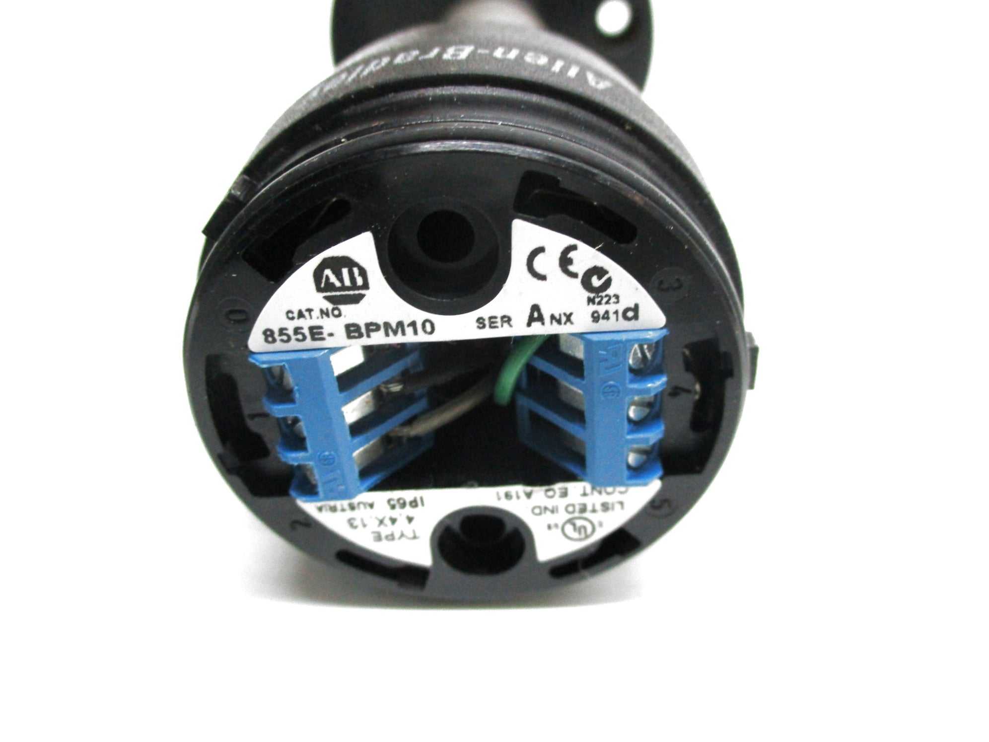 ALLEN BRADLEY 855E-BPM10 SER. A (AS PICTURED) UNMP