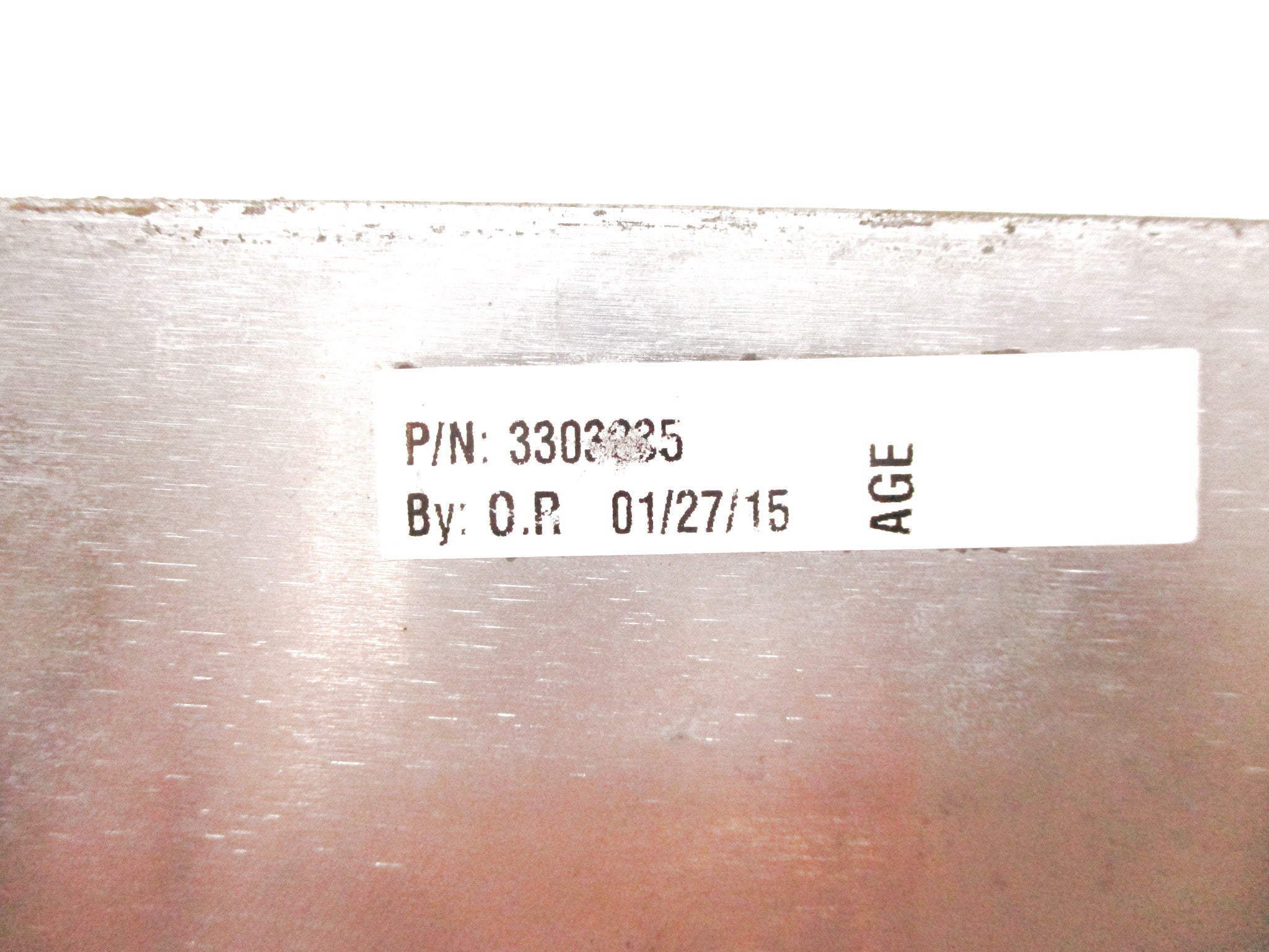LABEL-AIRE 3305080 UNMP