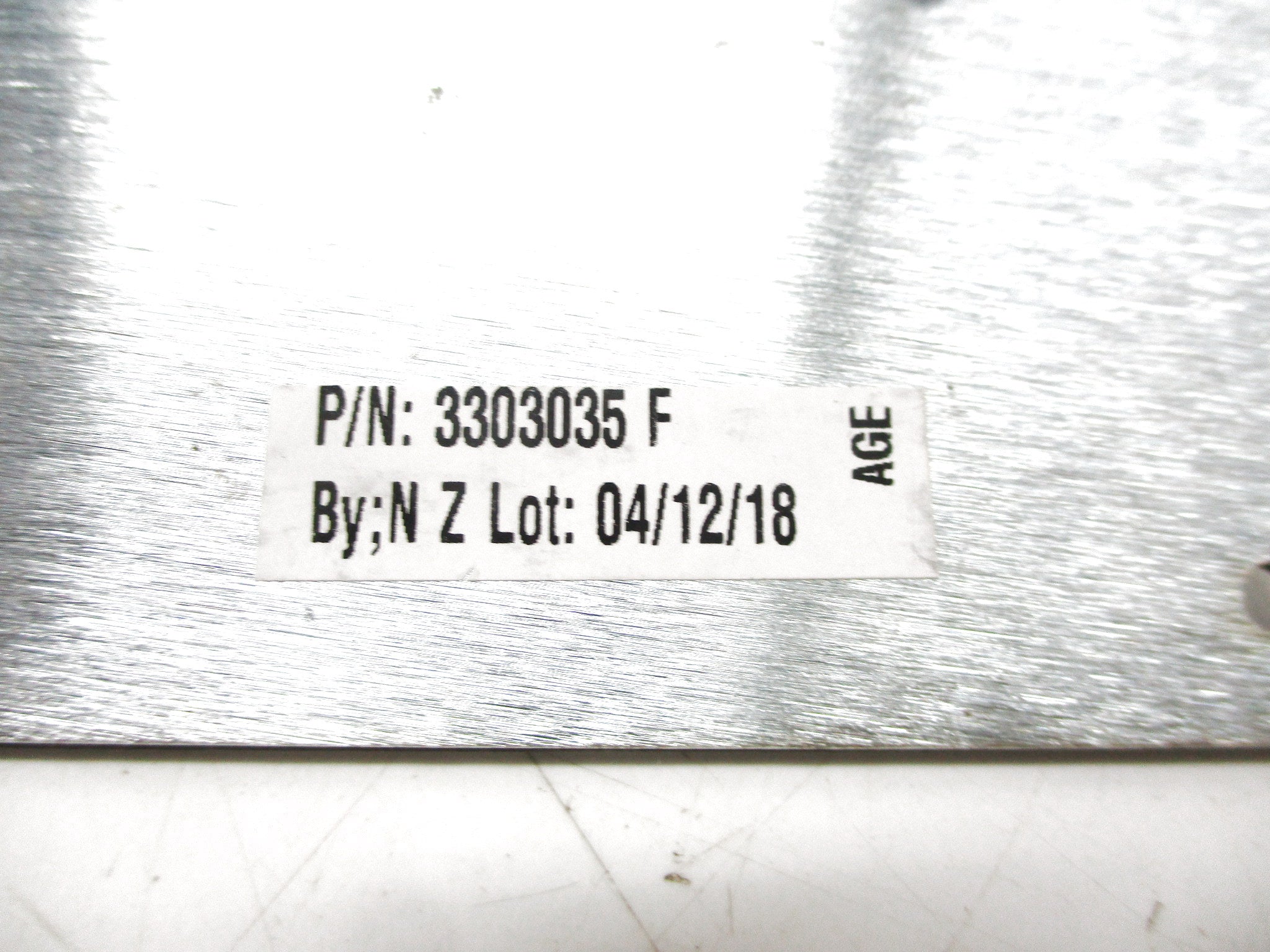 LABEL-AIRE 3303035 UNMP