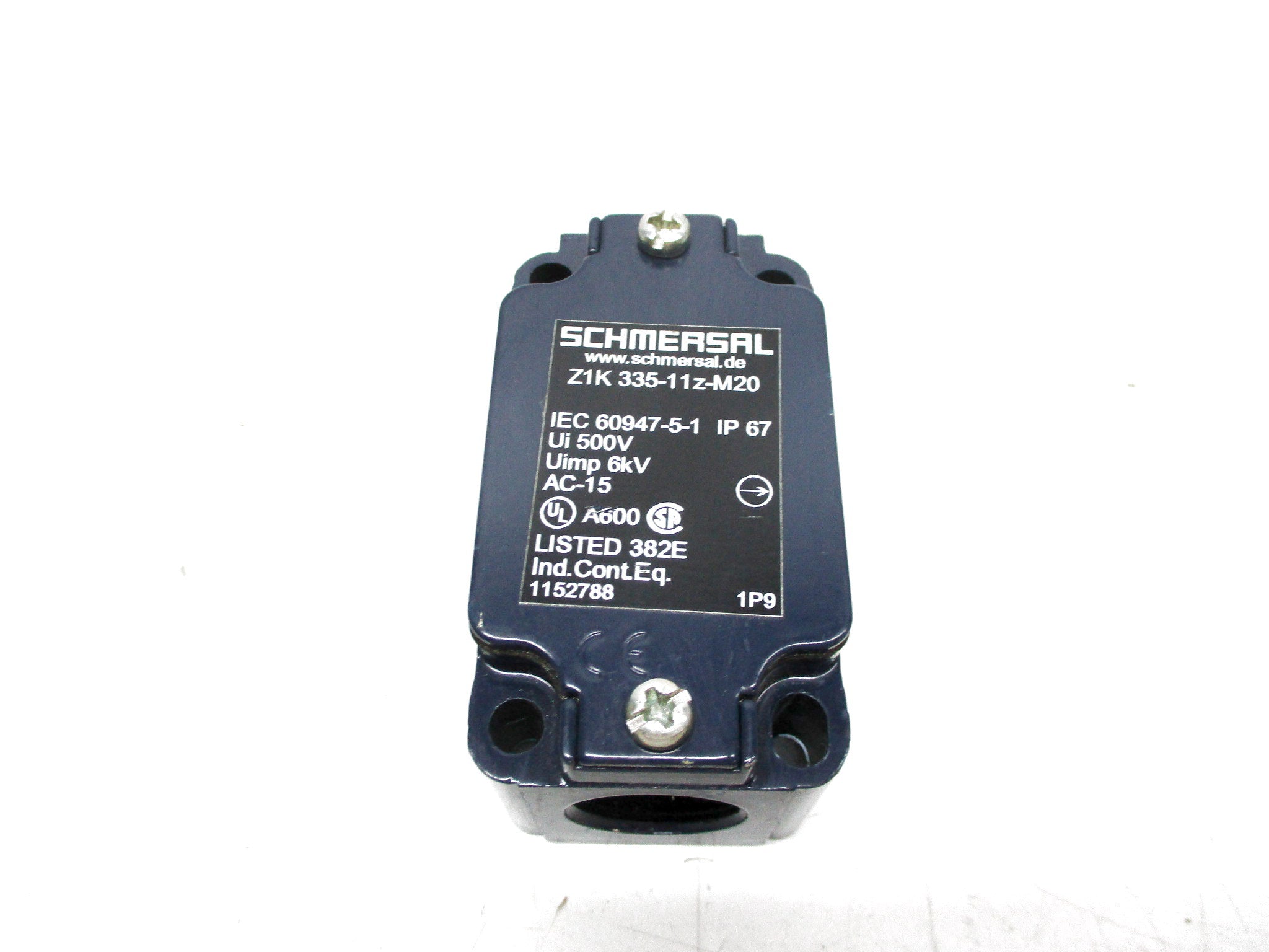 SCHMERSAL Z1K335-11Z-M20 (AS PICTURED) NSNP