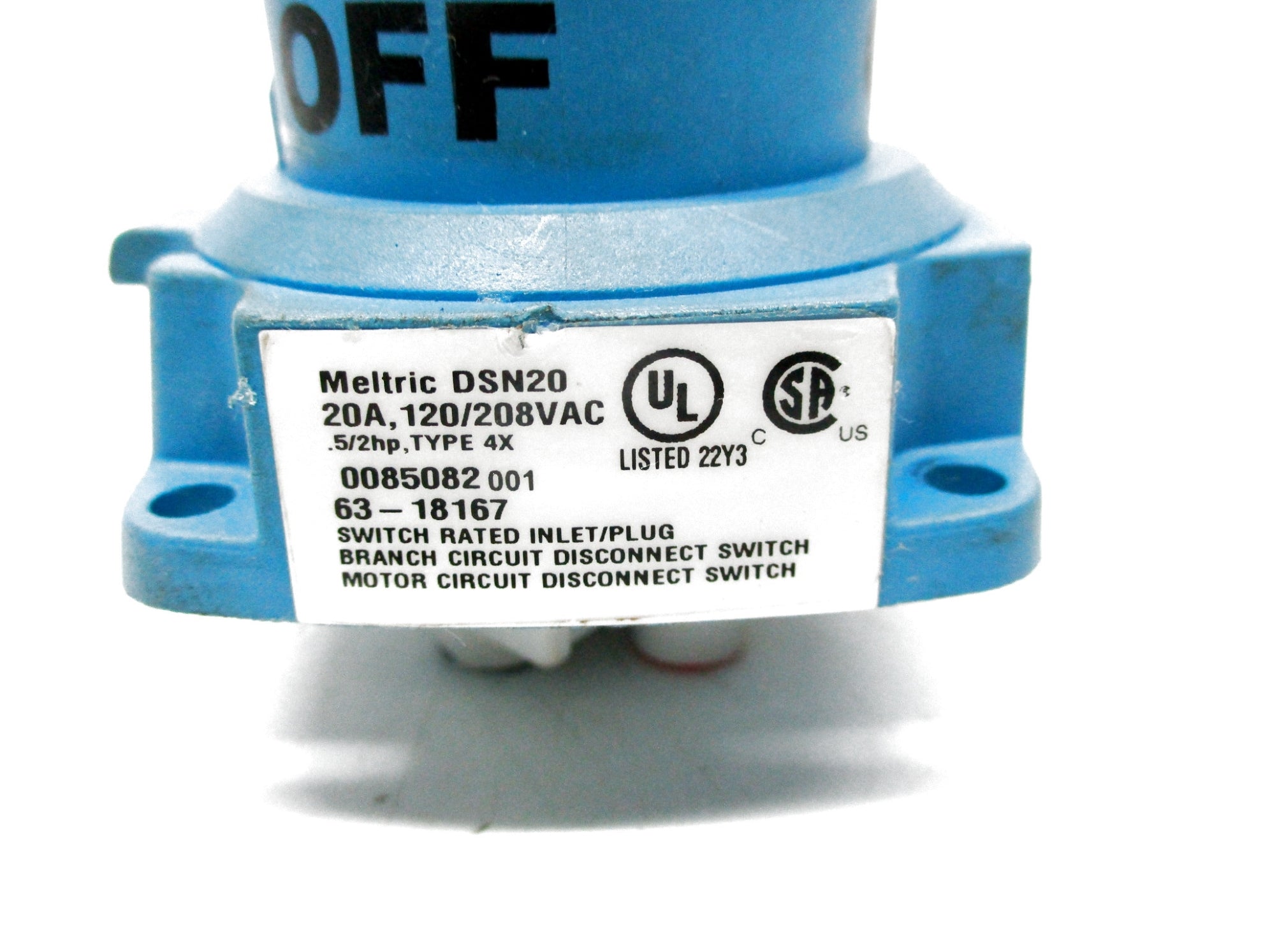 MELTRIC 63-18167 UNMP
