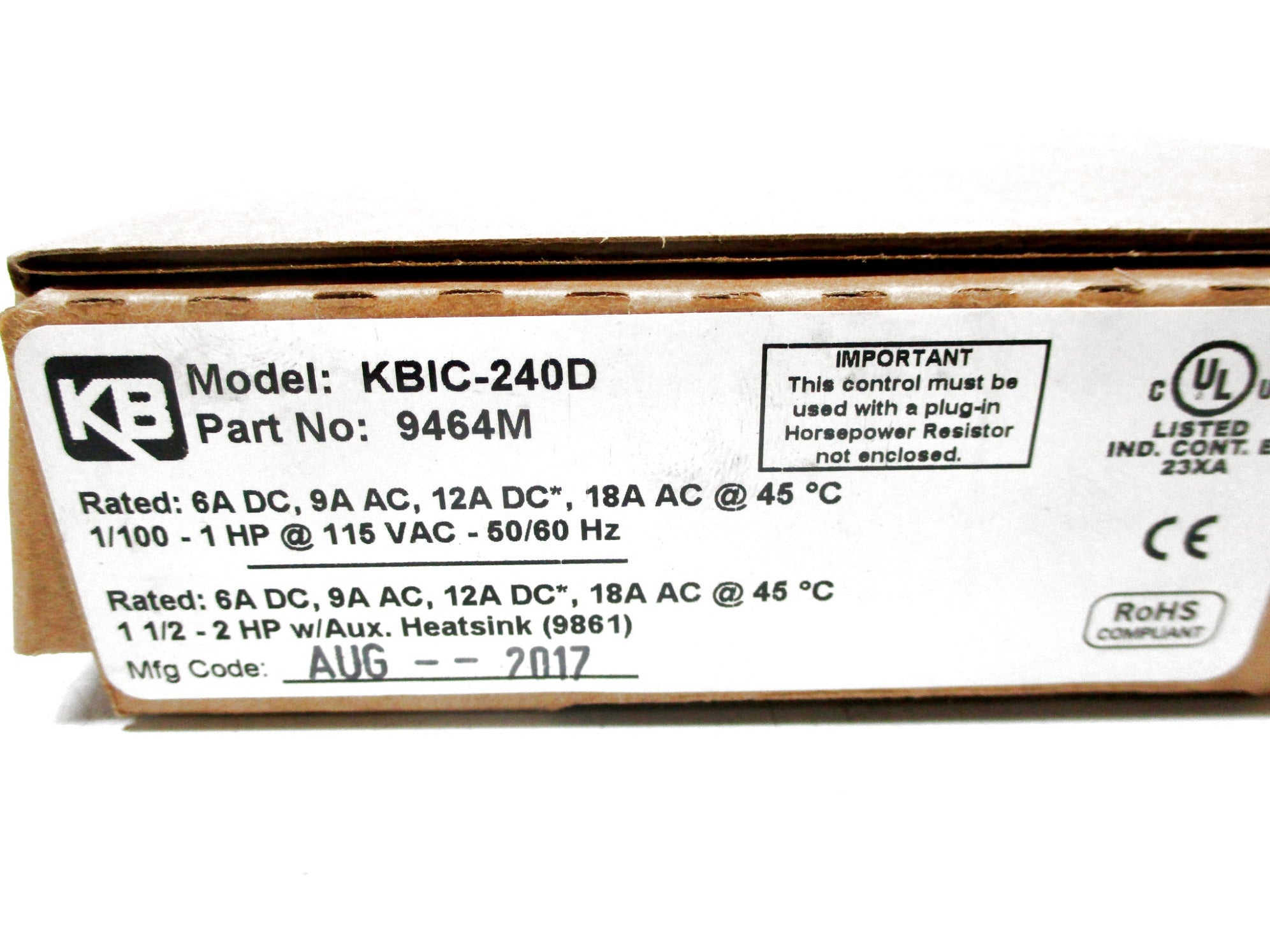 KB ELECTRONICS KBIC-240D (9464M) NSMP