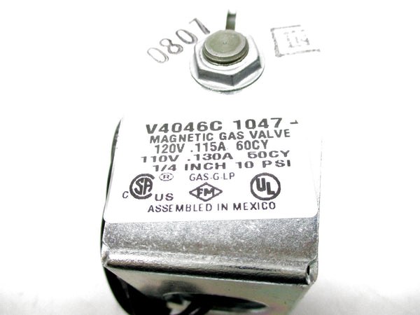 HONEYWELL V4046C1047 110/120V 10PSI 1/4" NSMP