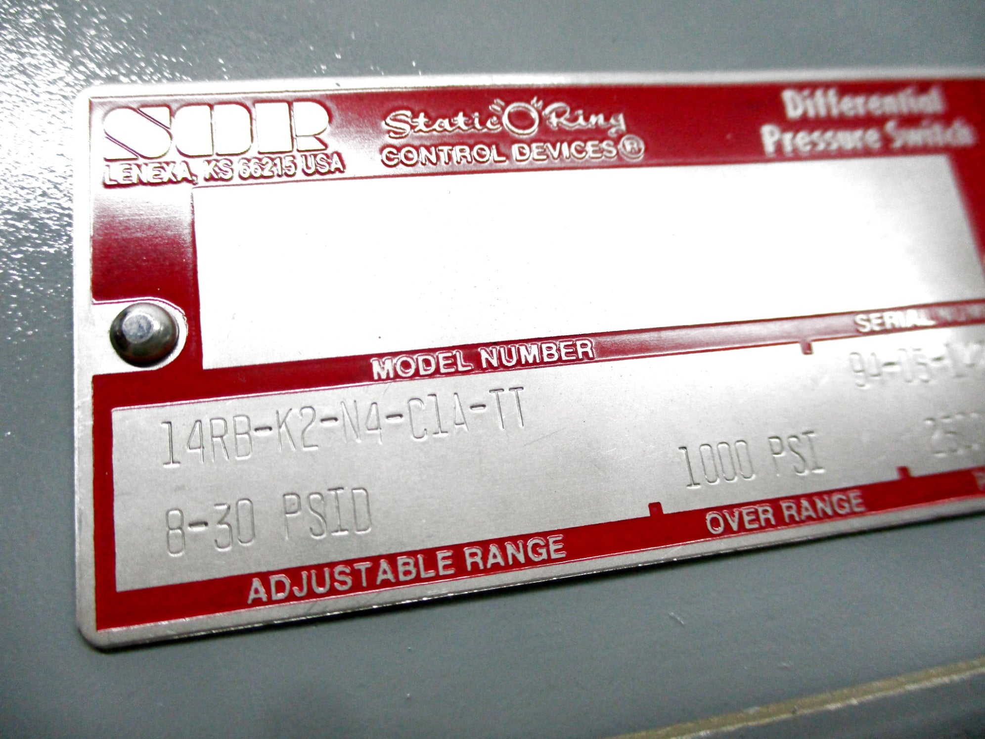 SOR 14RB-K2-N4-C1A-TT NSNP