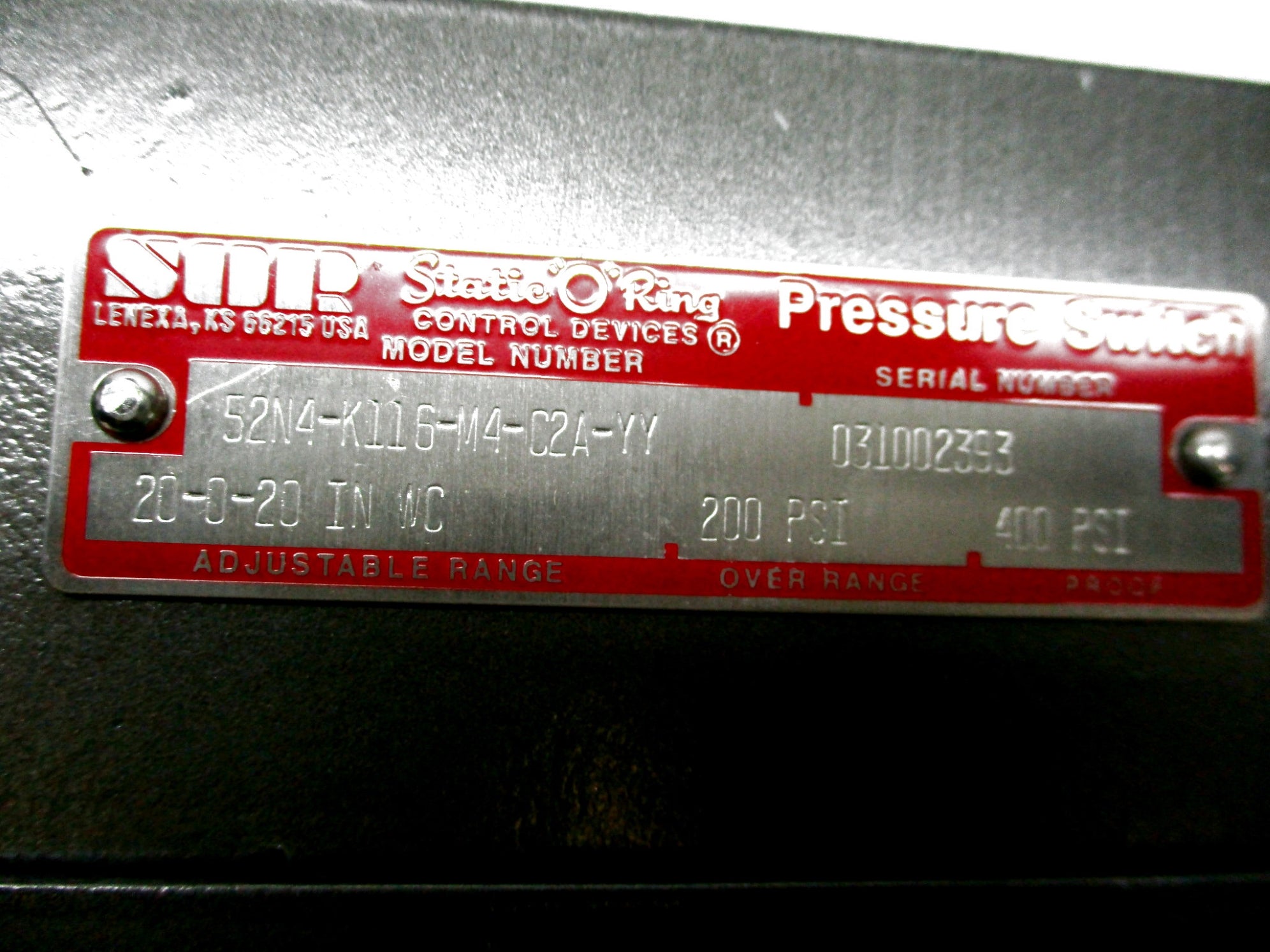 SOR 52N4-K116-M4-C2A-YY NSNP