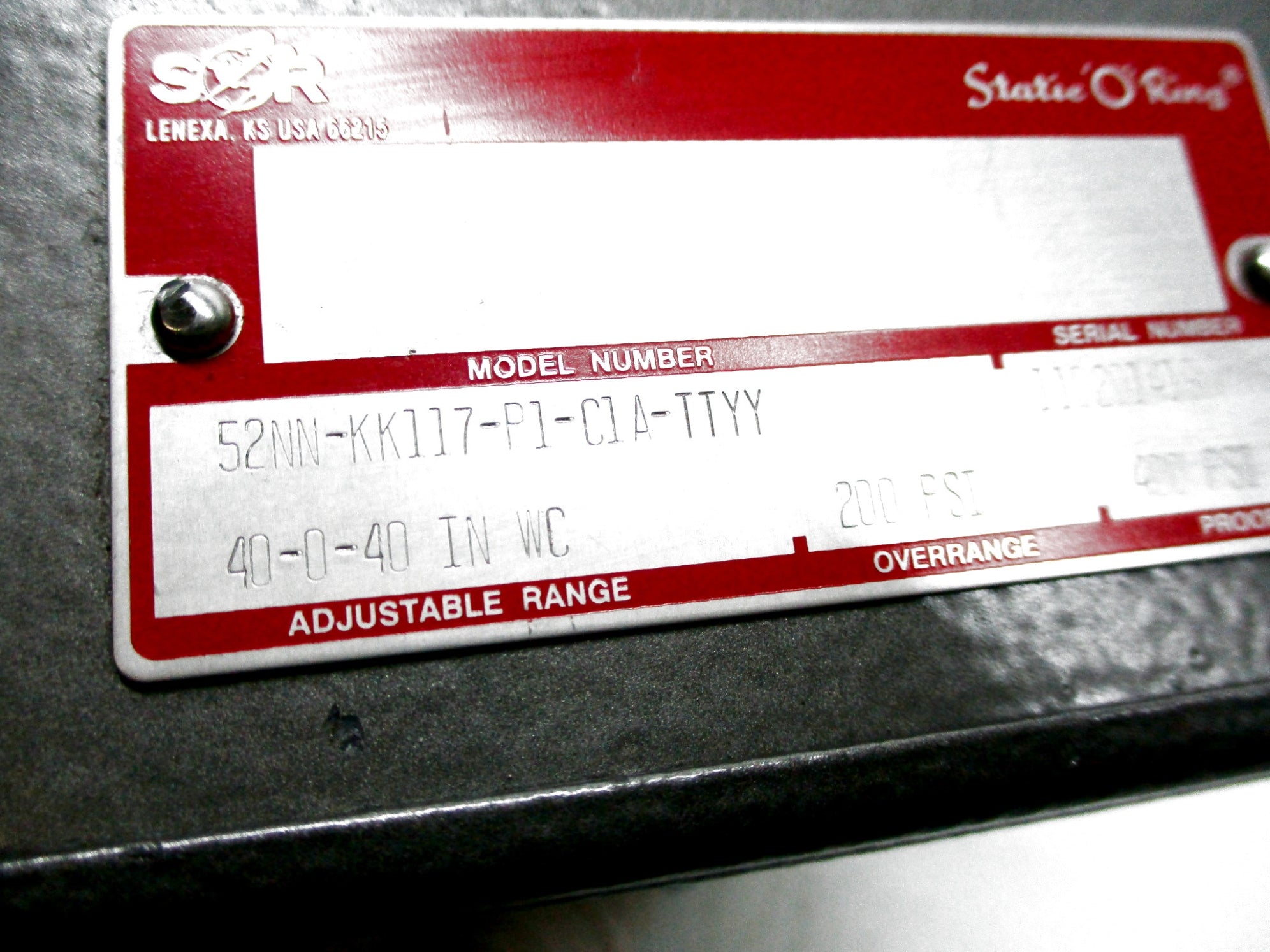 SOR 52NN-KK117-P1-C1A-TTYY NSNP