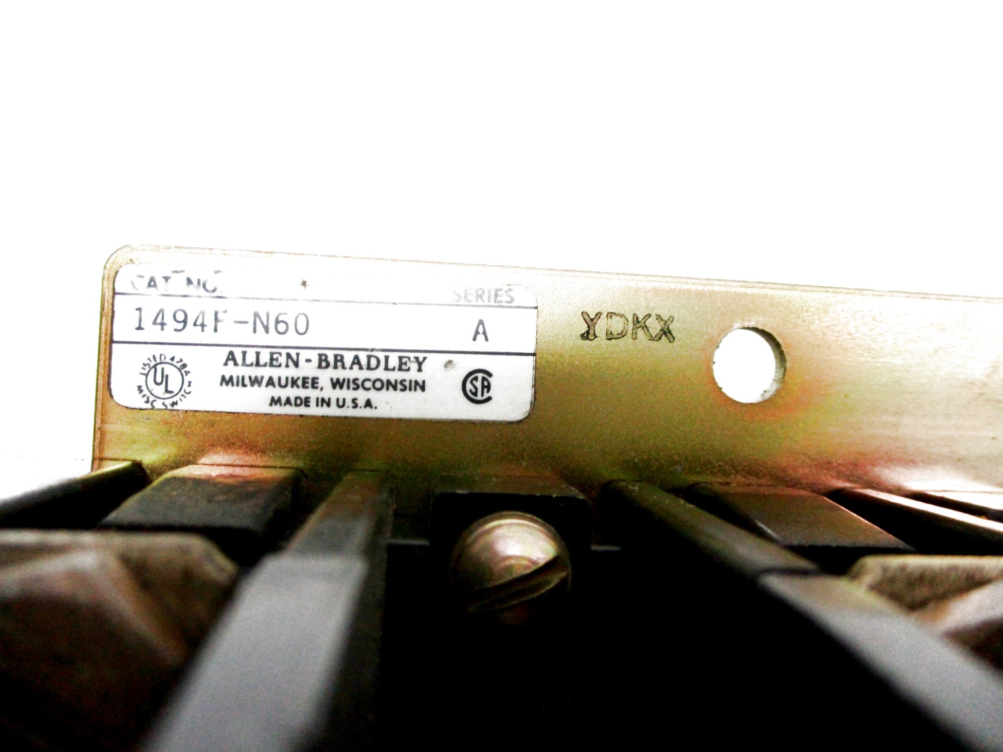 ALLEN BRADLEY 1494F-N60 SER. A UNMP