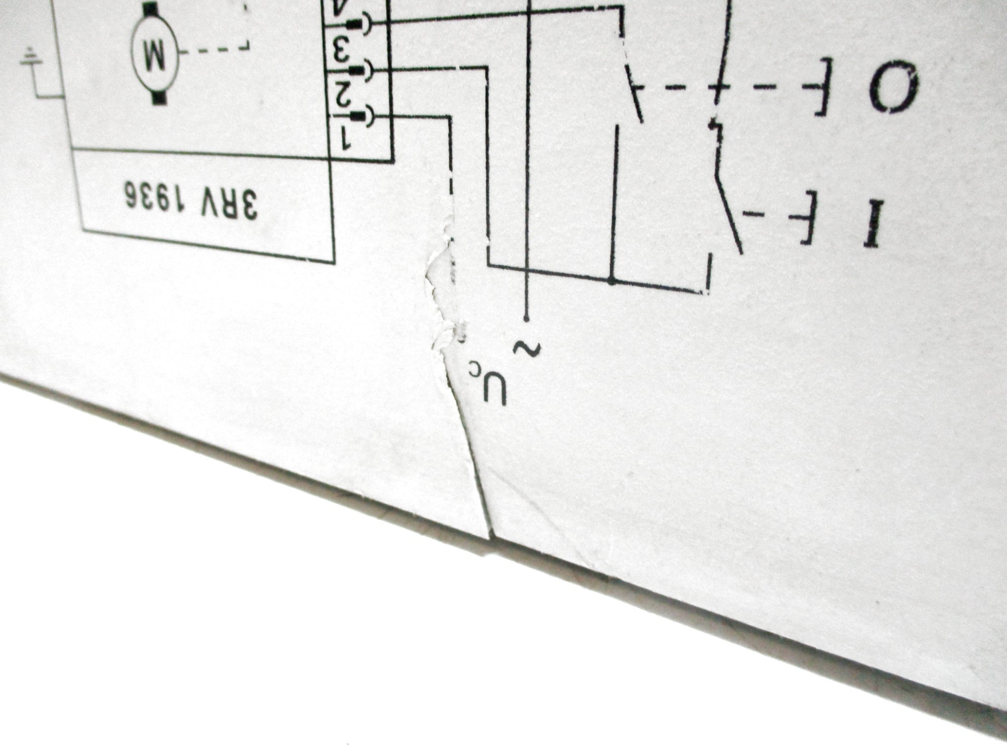 SIEMENS 3RV1936-3AP0 (AS PICTURED) UNMP
