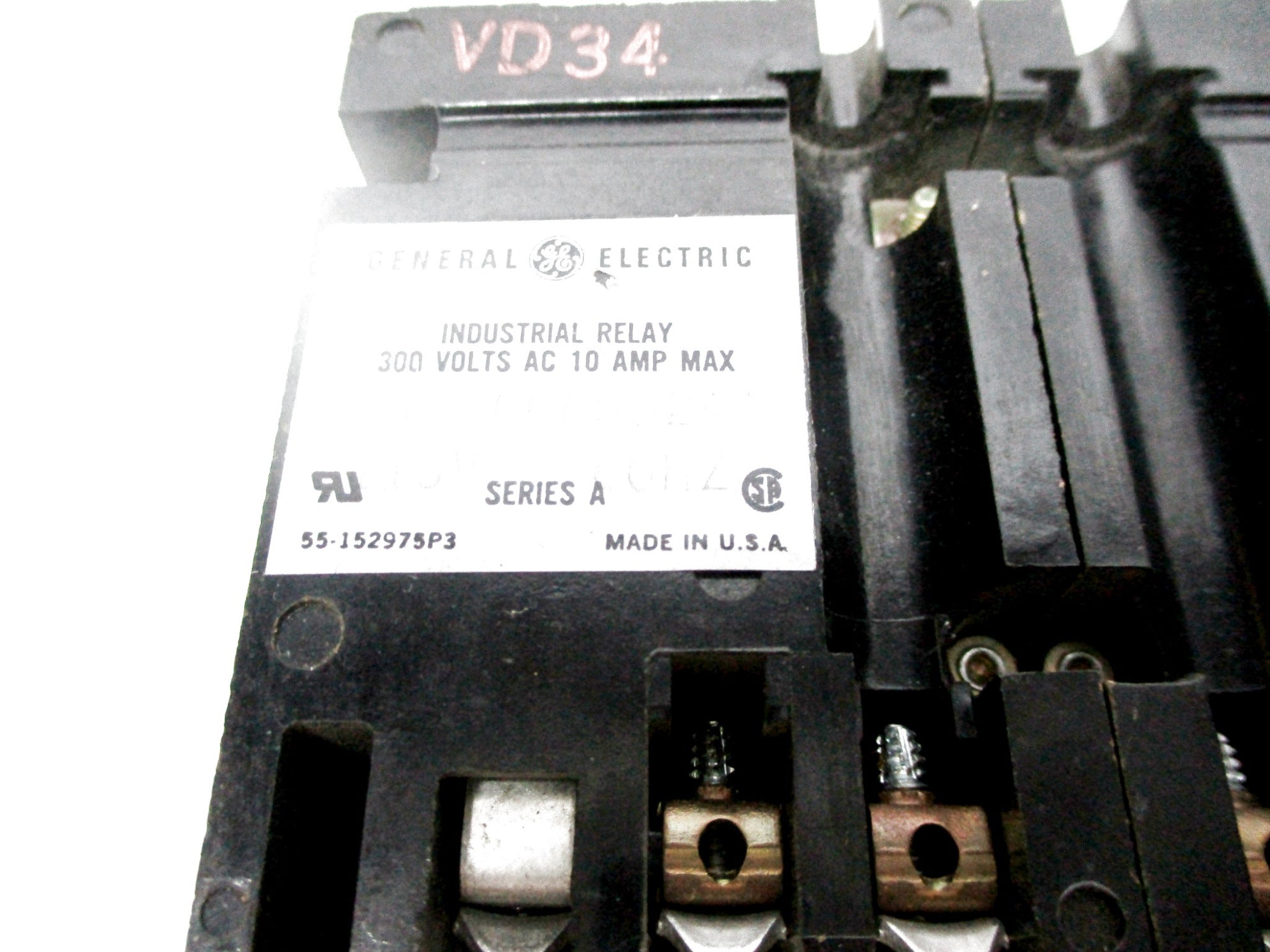 GENERAL ELECTRIC CR120C06002AA SER. A 115V UNMP