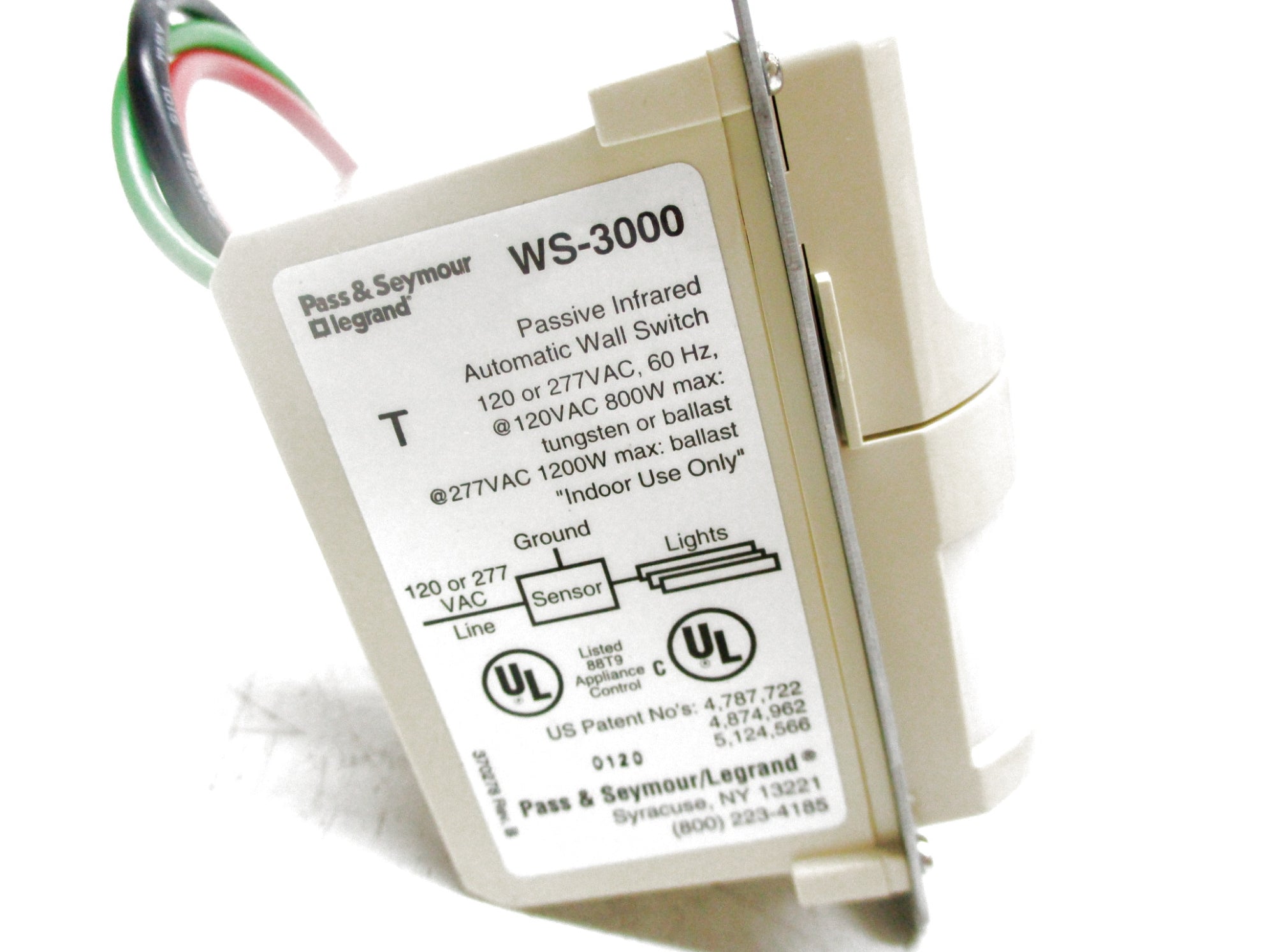 PASS&SEYMOUR WS3000-I NSMP