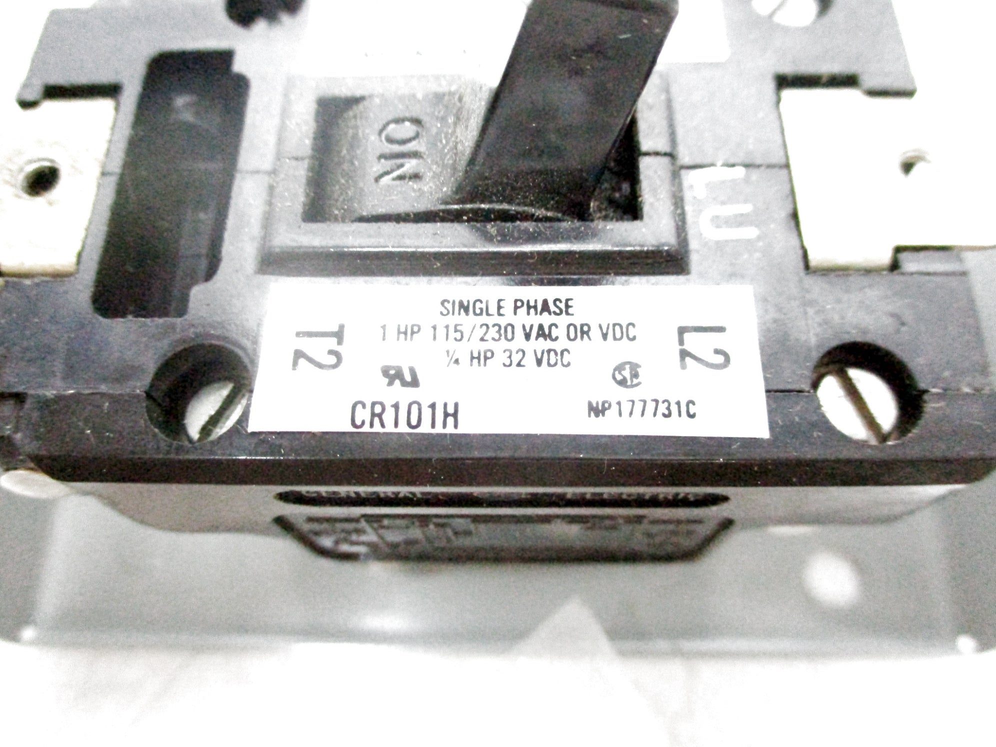 GENERAL ELECTRIC CR101H1 115/230V NSNP