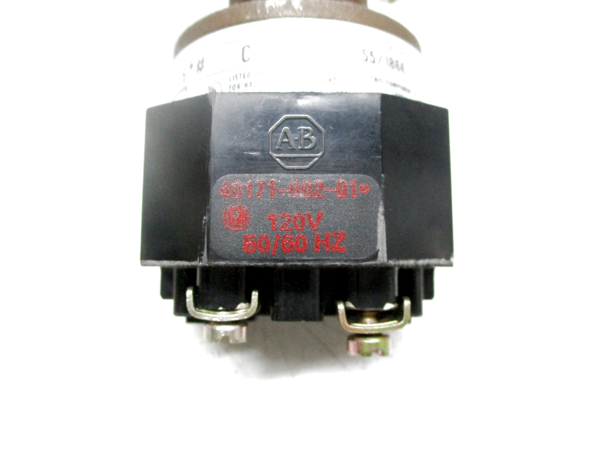 ALLEN BRADLEY 800H-PPB16G SER. C 120V GREEN NSNP