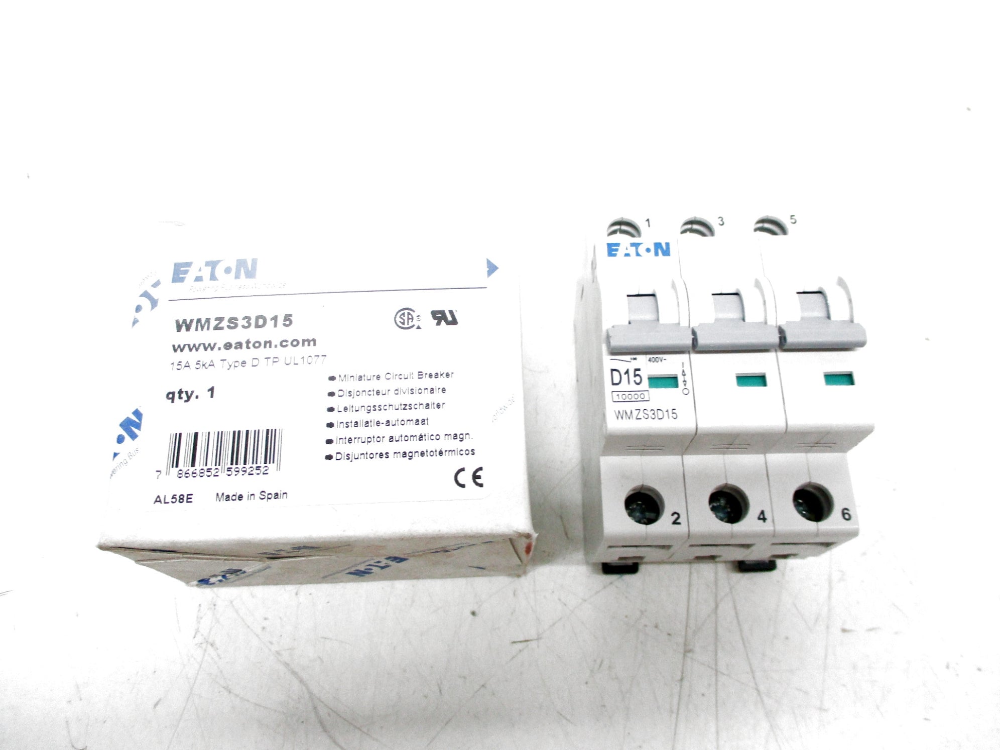 EATON WMZS3D15 400V 15A NSMP
