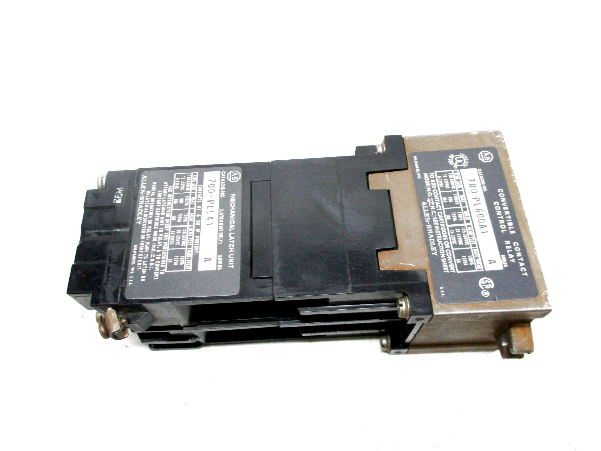 ALLEN BRADLEY 700-PL600A1 SER. A 120V (AS PICTURED) UNMP