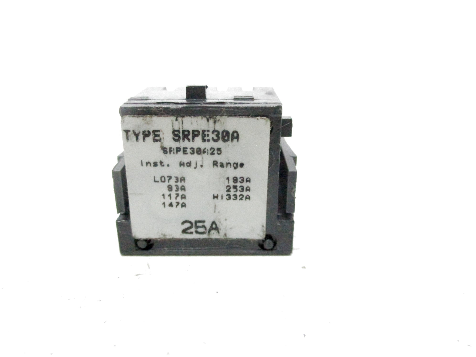 GENERAL ELECTRIC SRPE30A UNMP