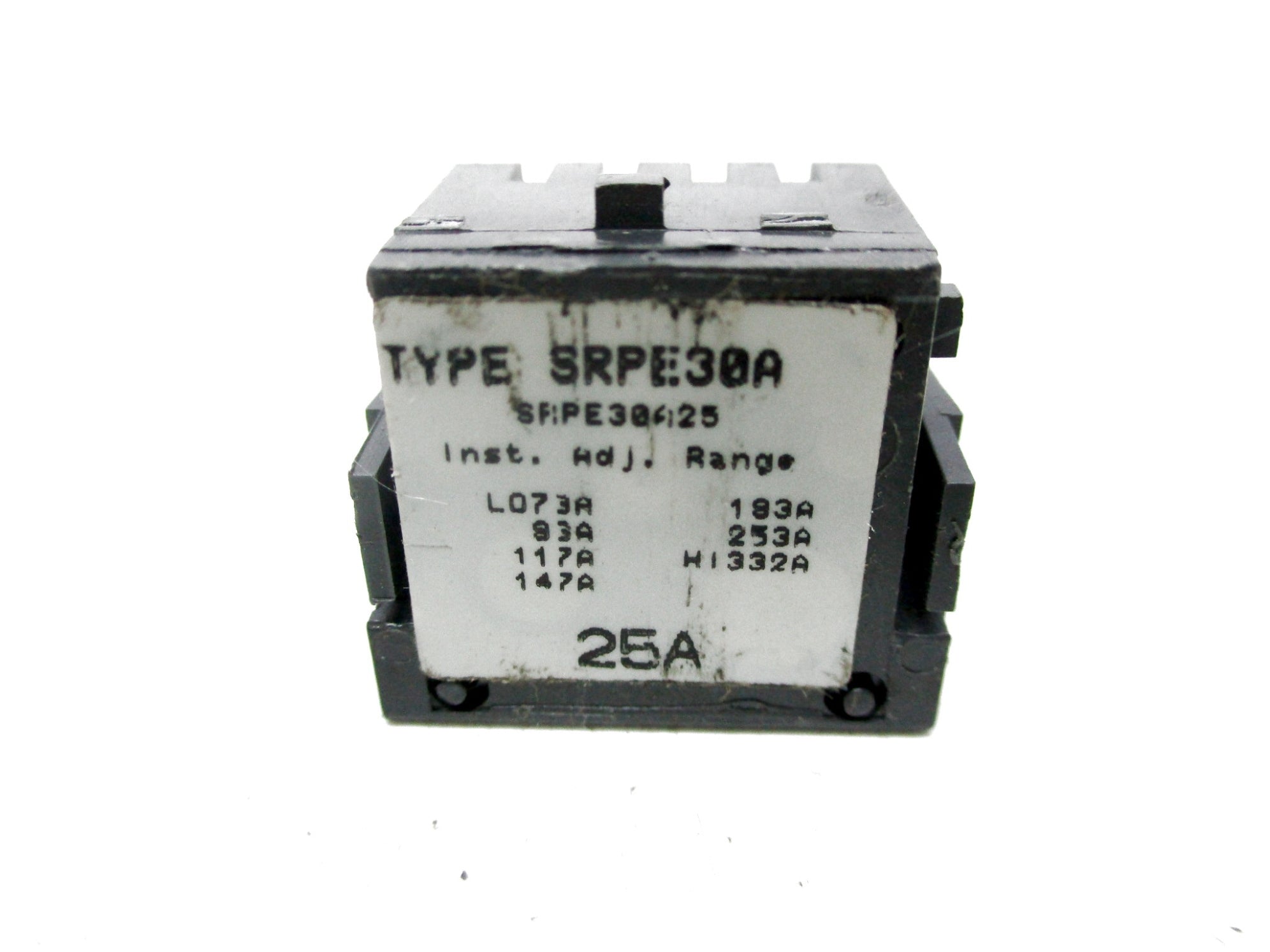 GENERAL ELECTRIC SRPE30A UNMP