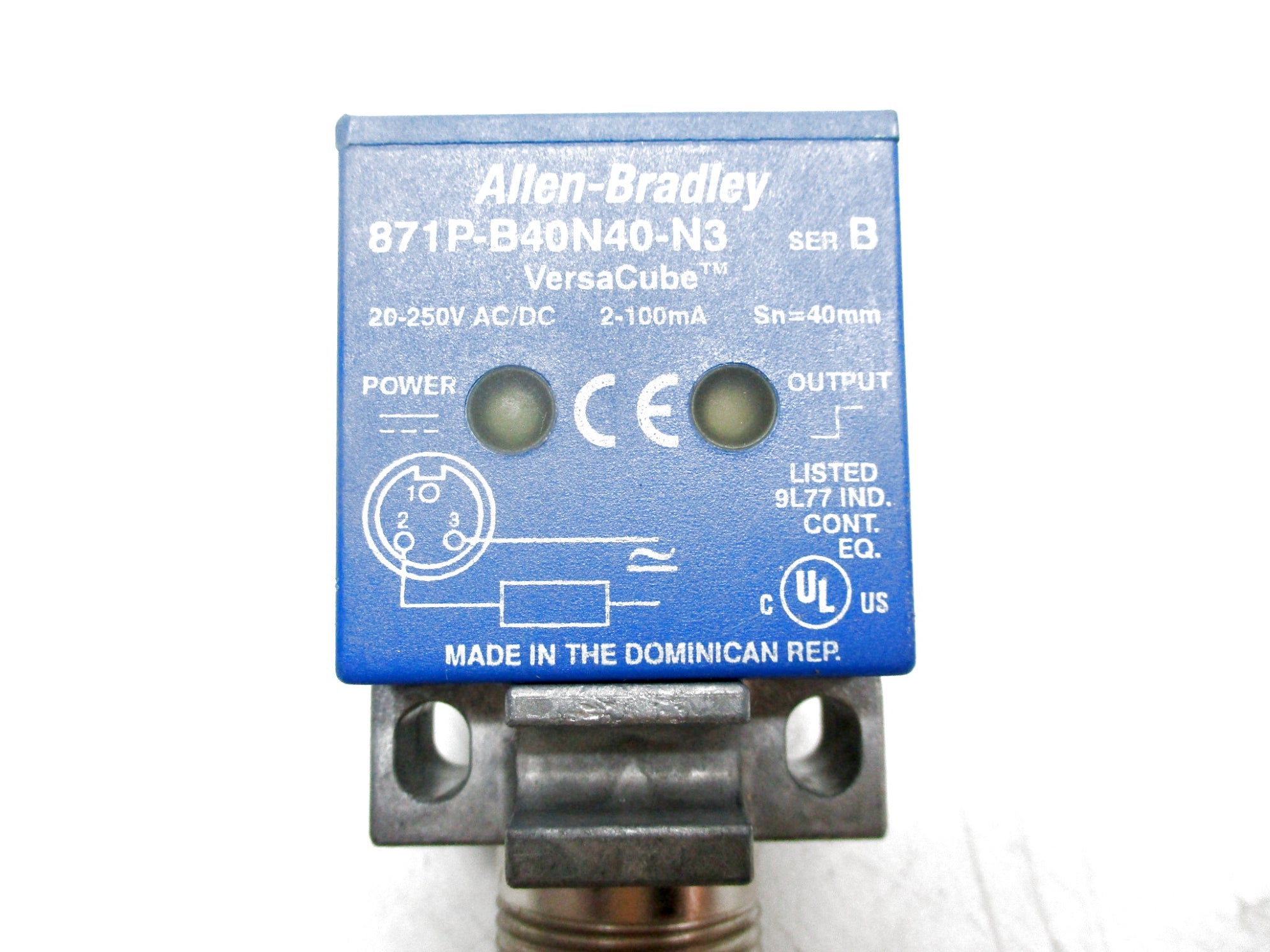 ALLEN BRADLEY 871P-B40N40-N3 SER. B 20-250V NSNP