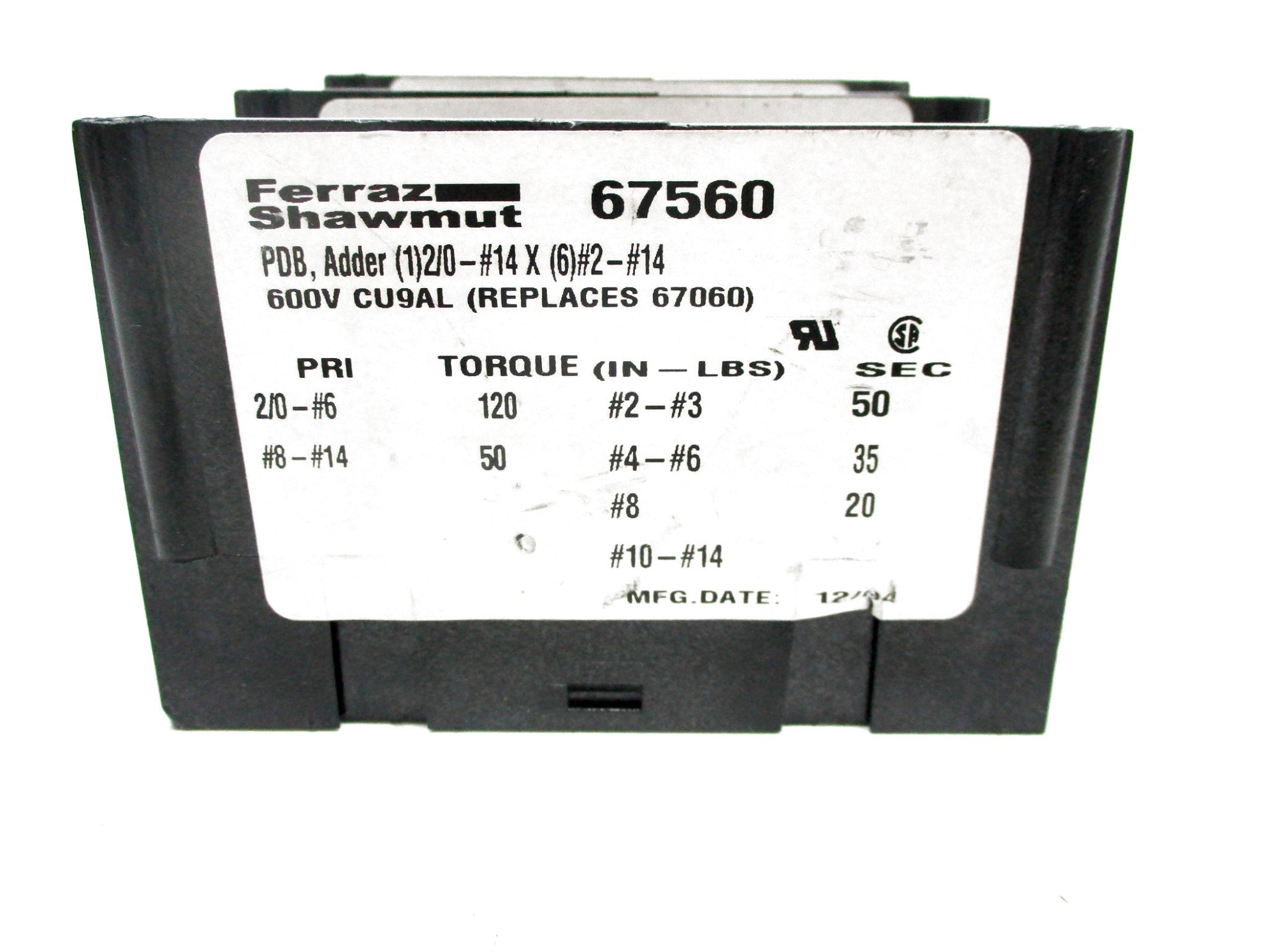FERRAZ SHAWMUT 67560 UNMP