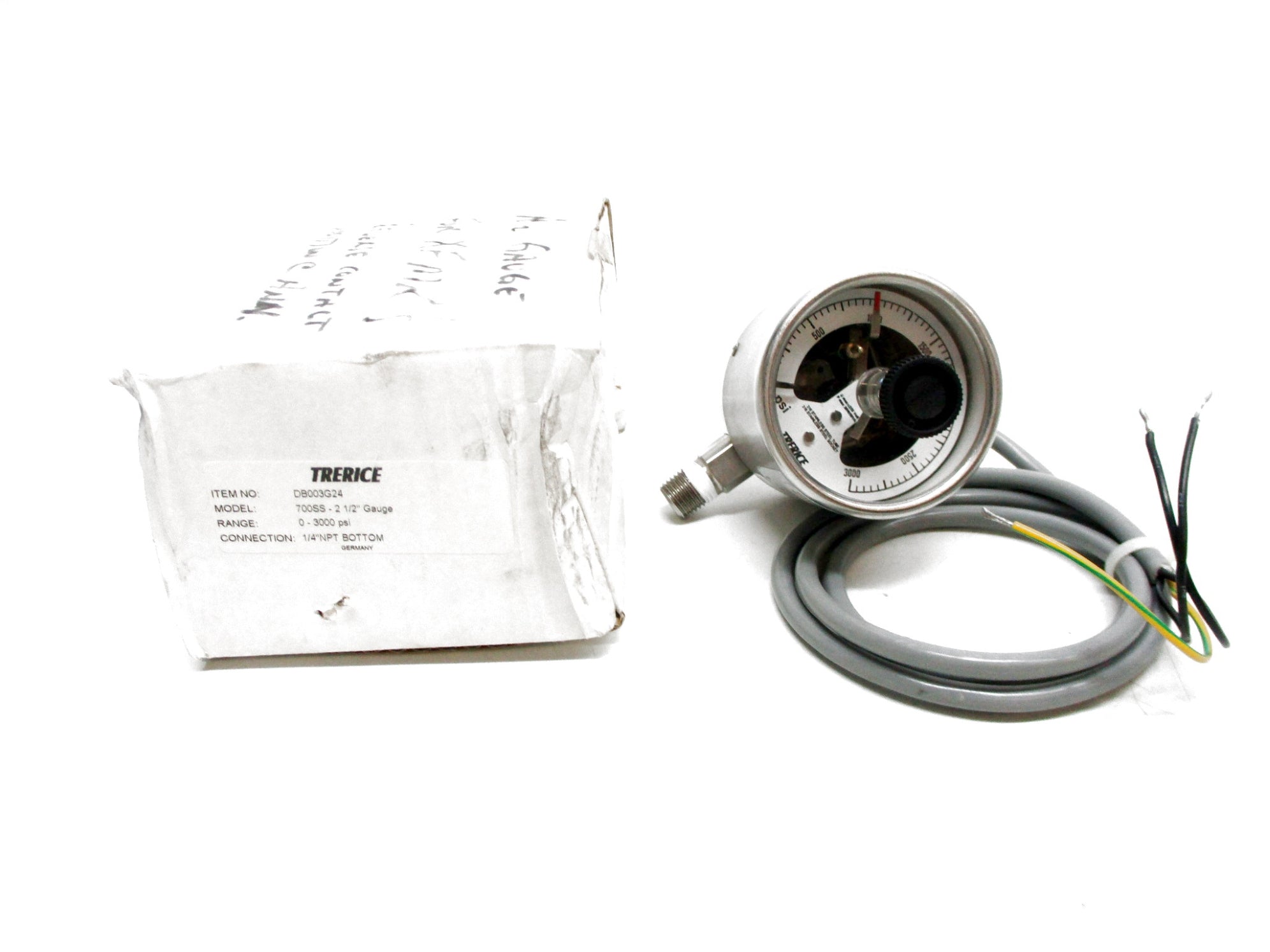 TRERICE DB003G24 0-3000PSI NSMP
