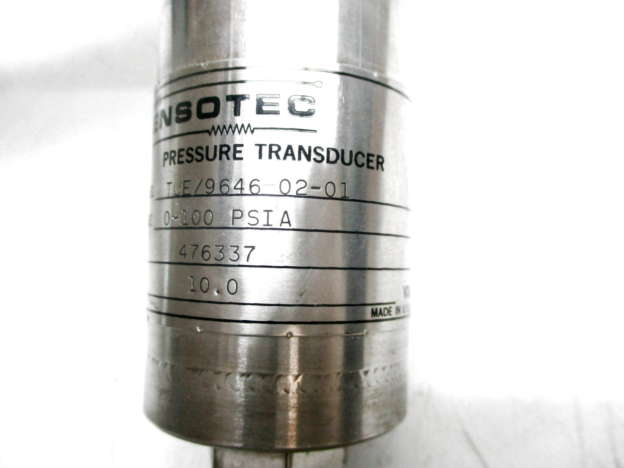 SENSOTEC TJE/9646-02-01 UNMP