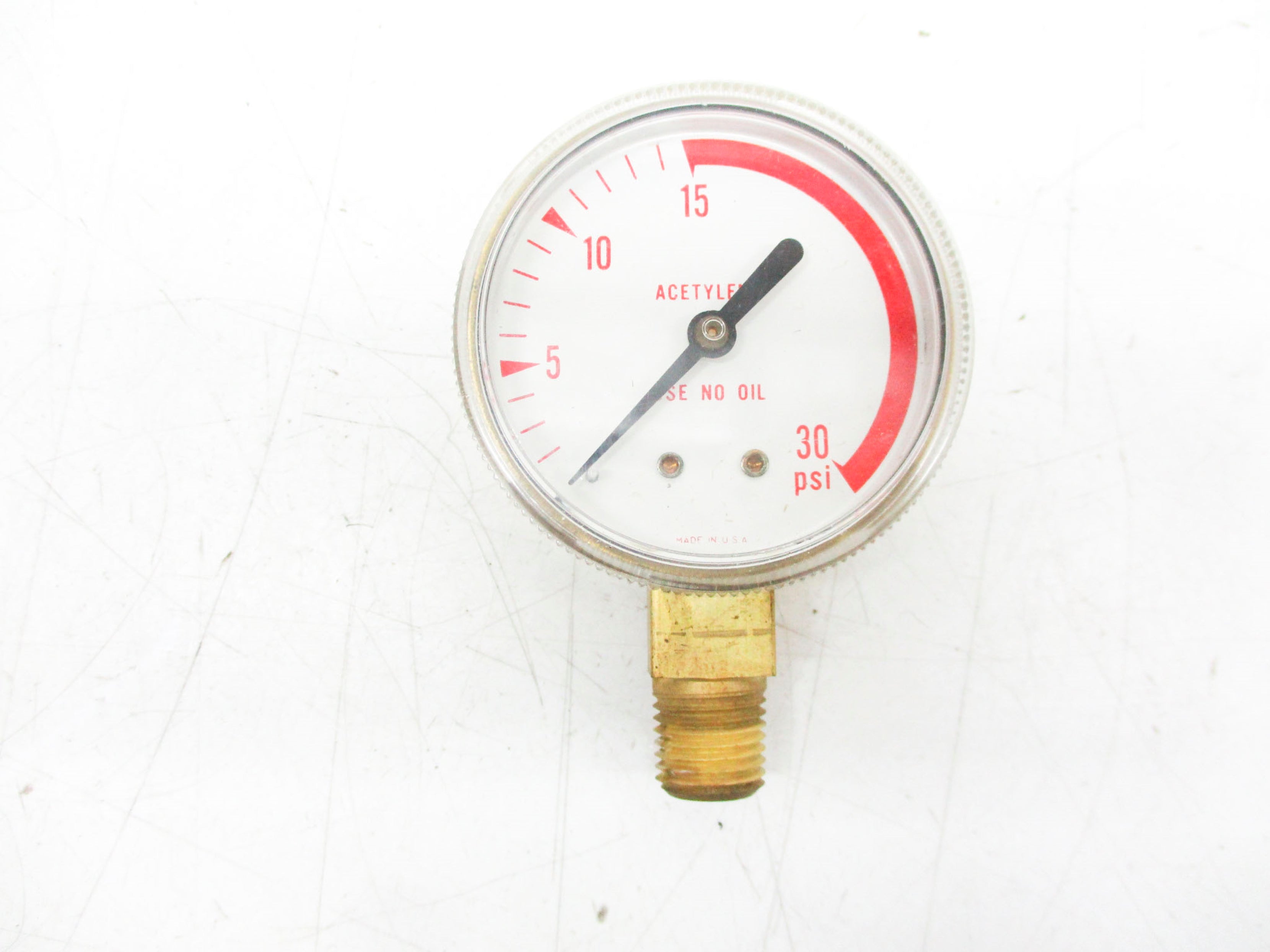 L-TEC ACETYLENE 19078 0-30PSI UNMP