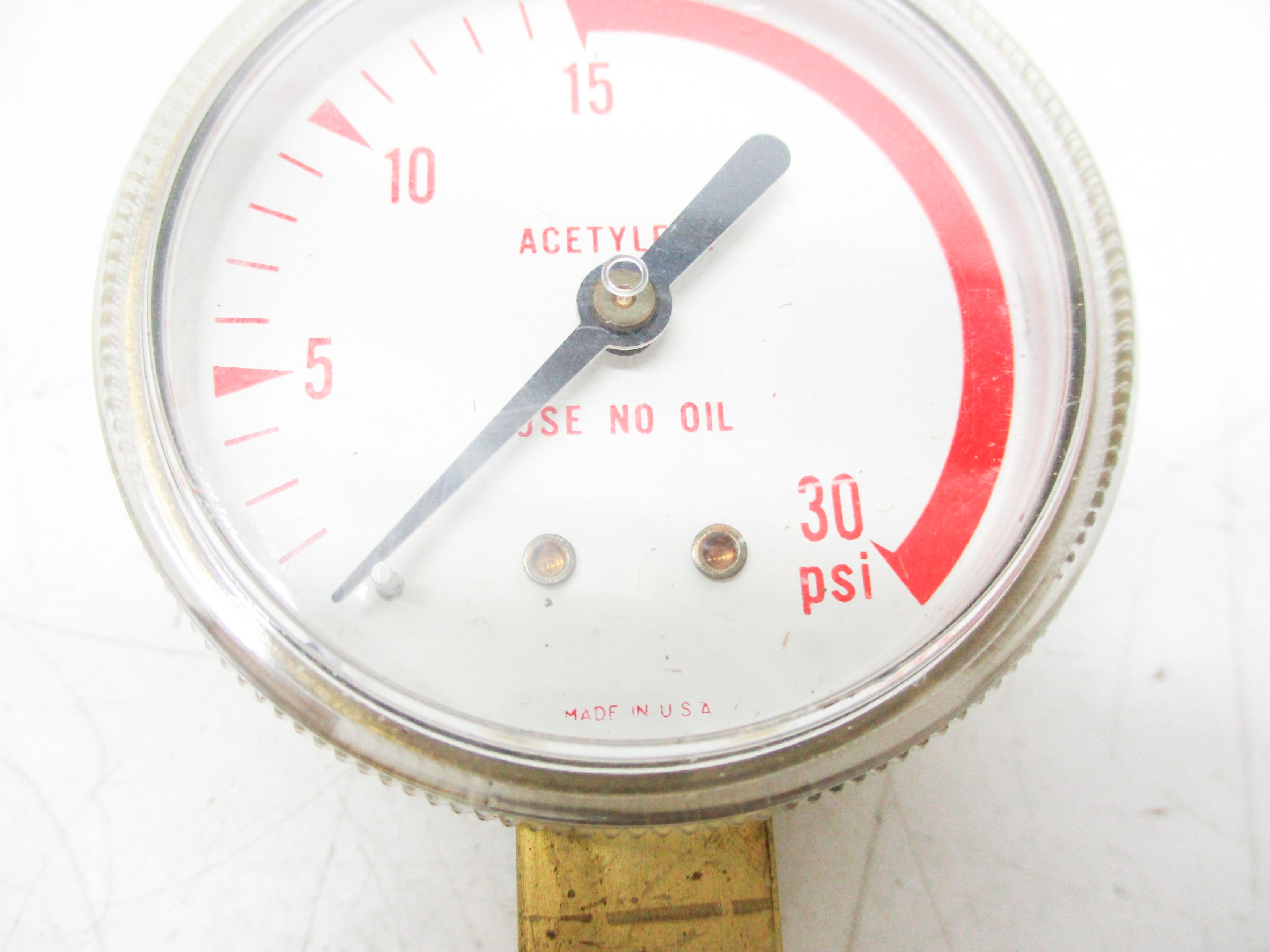 L-TEC ACETYLENE 19078 0-30PSI UNMP
