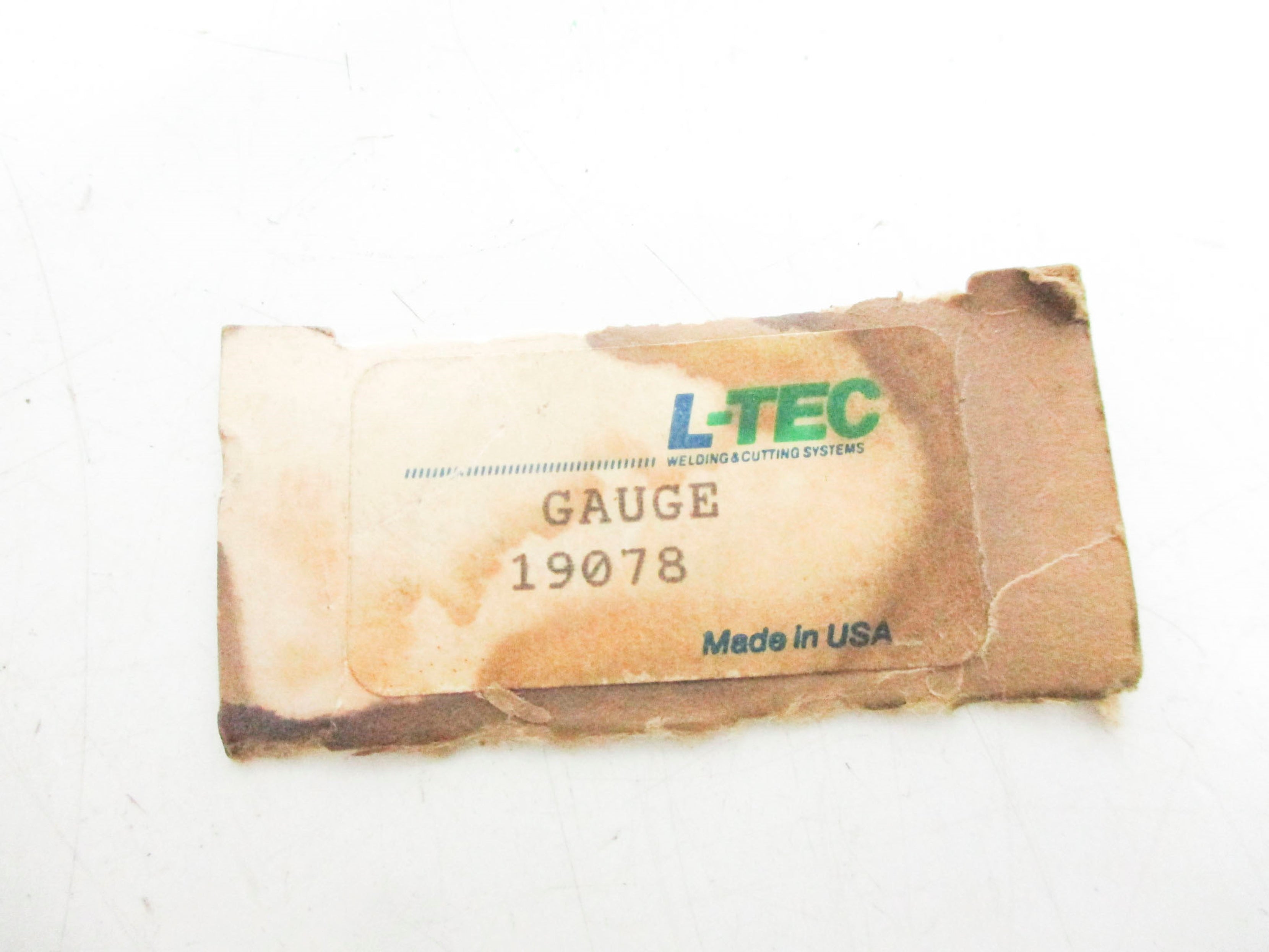 L-TEC ACETYLENE 19078 0-30PSI UNMP