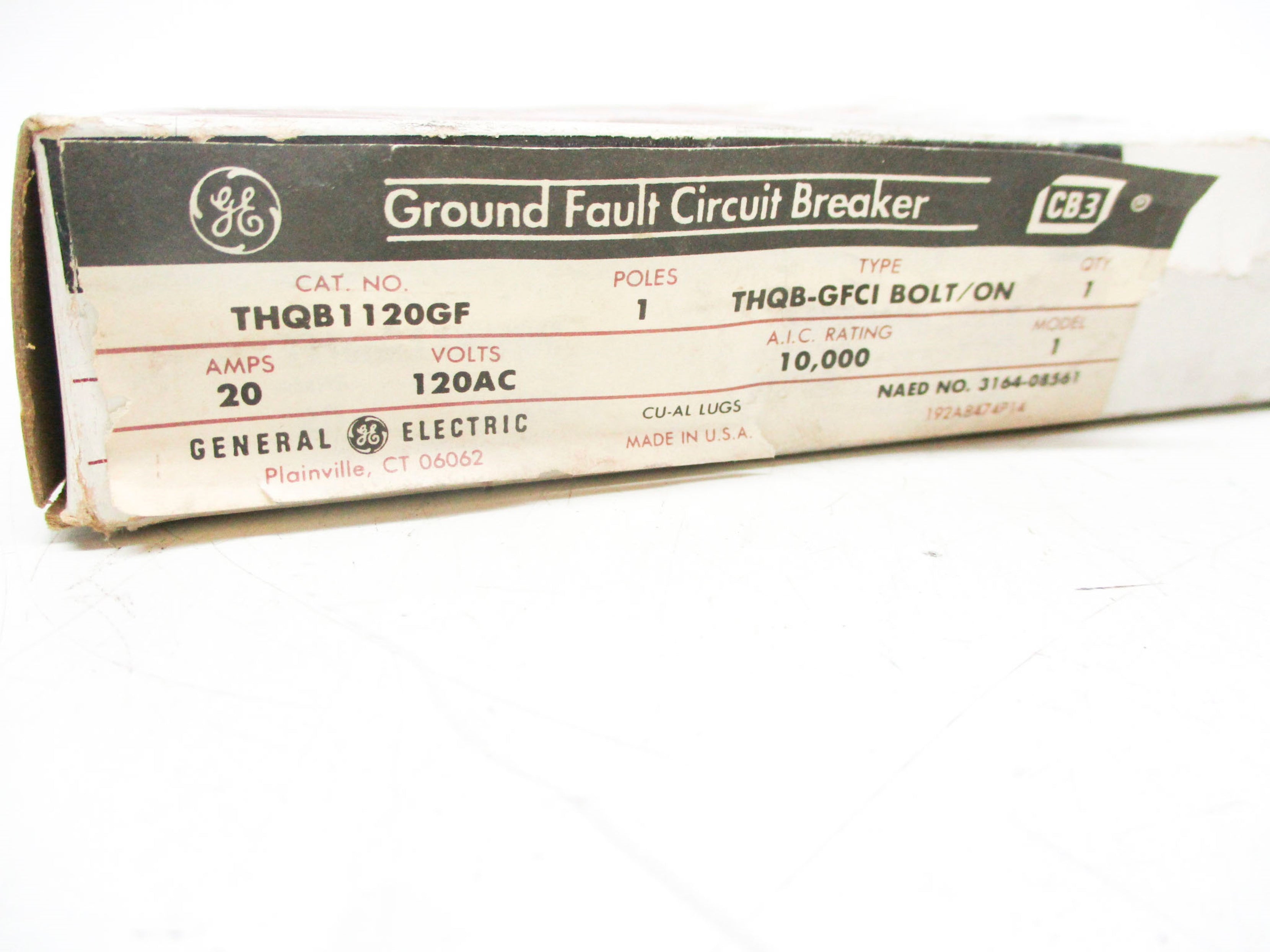 GENERAL ELECTRIC THQB1120GF 20A 120VAC NSMP