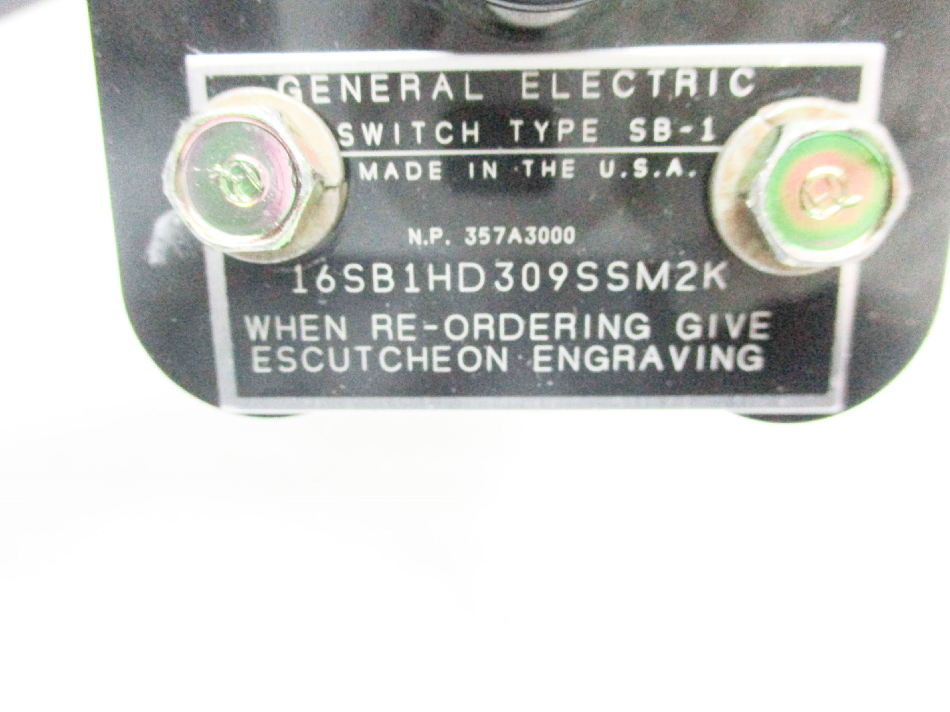 GENERAL ELECTRIC SB-1 16SB1HD309SSM2K (AS PICTURED) NSNP