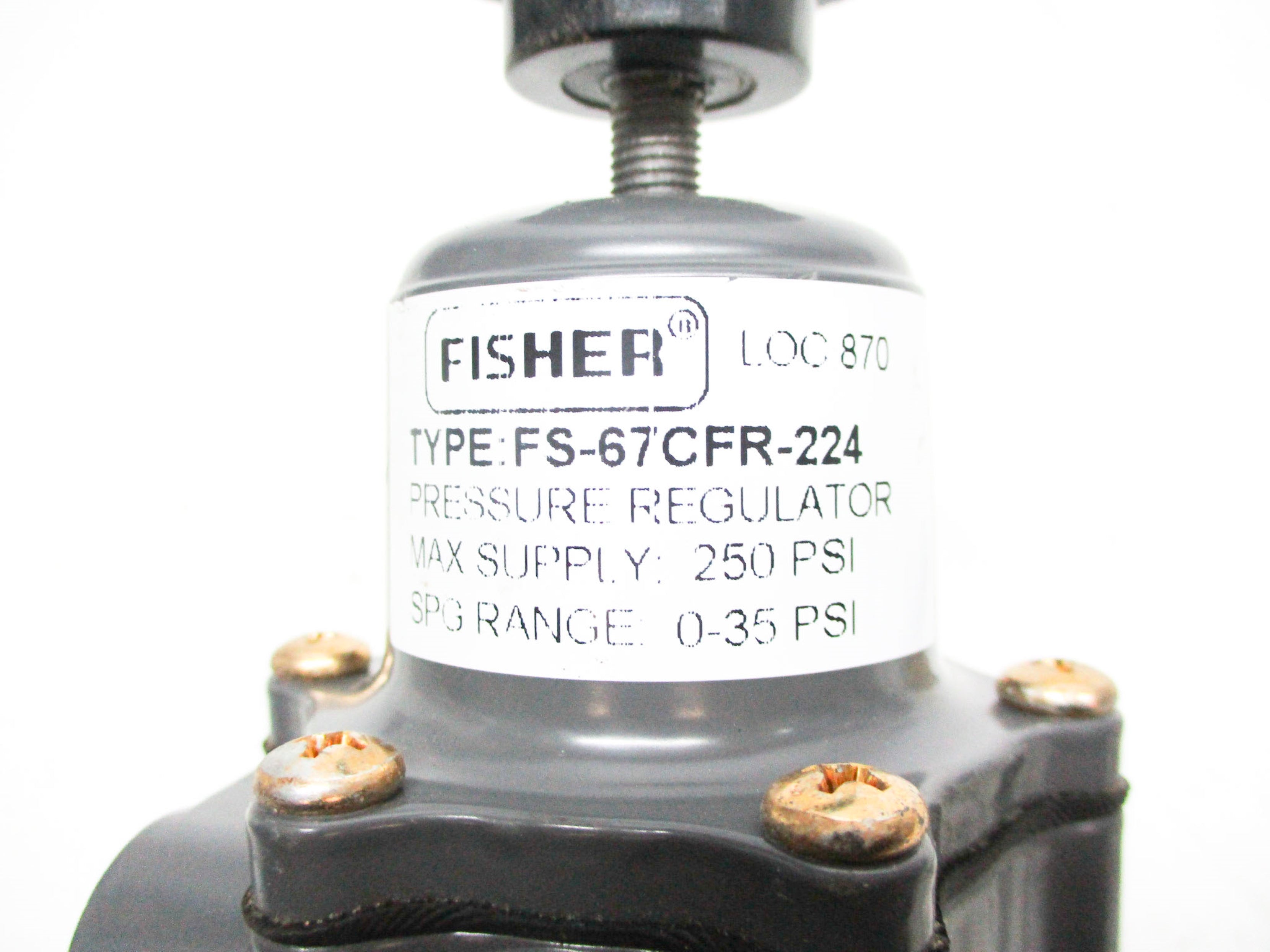 FISHER FS-67CFR-224 UNMP