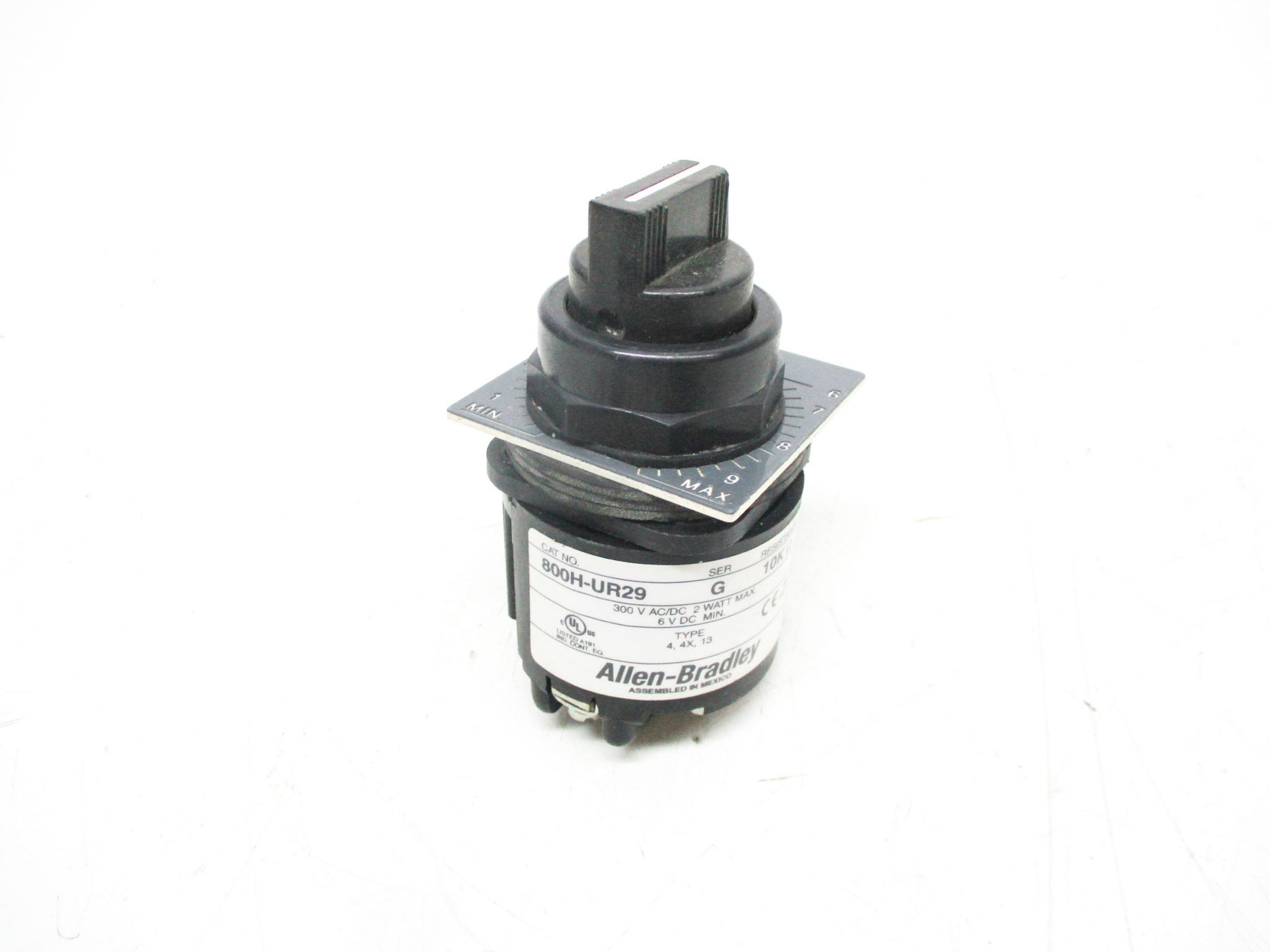 ALLEN BRADLEY 800H-UR29 SER. G UNMP
