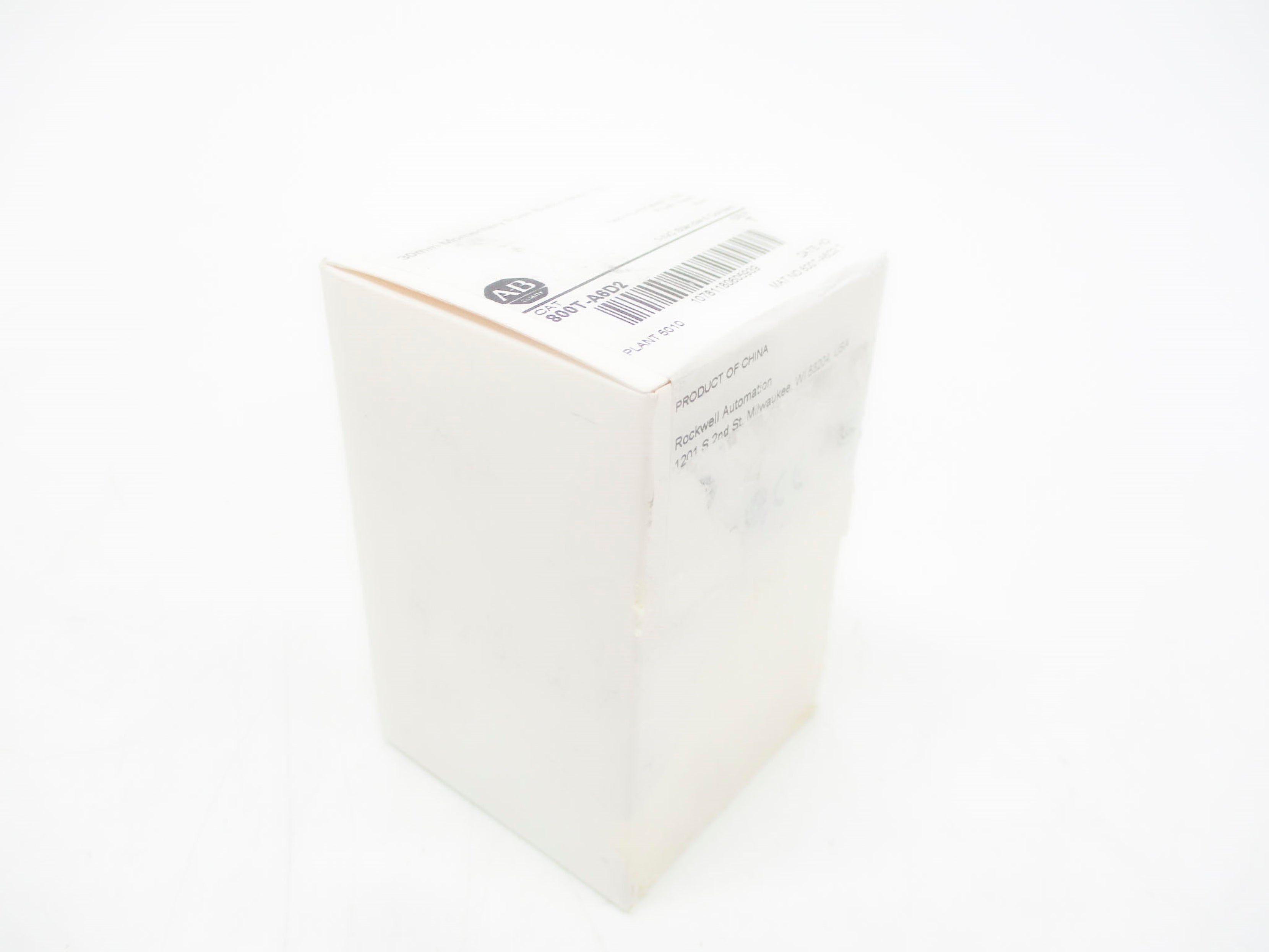 ALLEN BRADLEY 800T-A6D2 SER. T (WH) NSFS