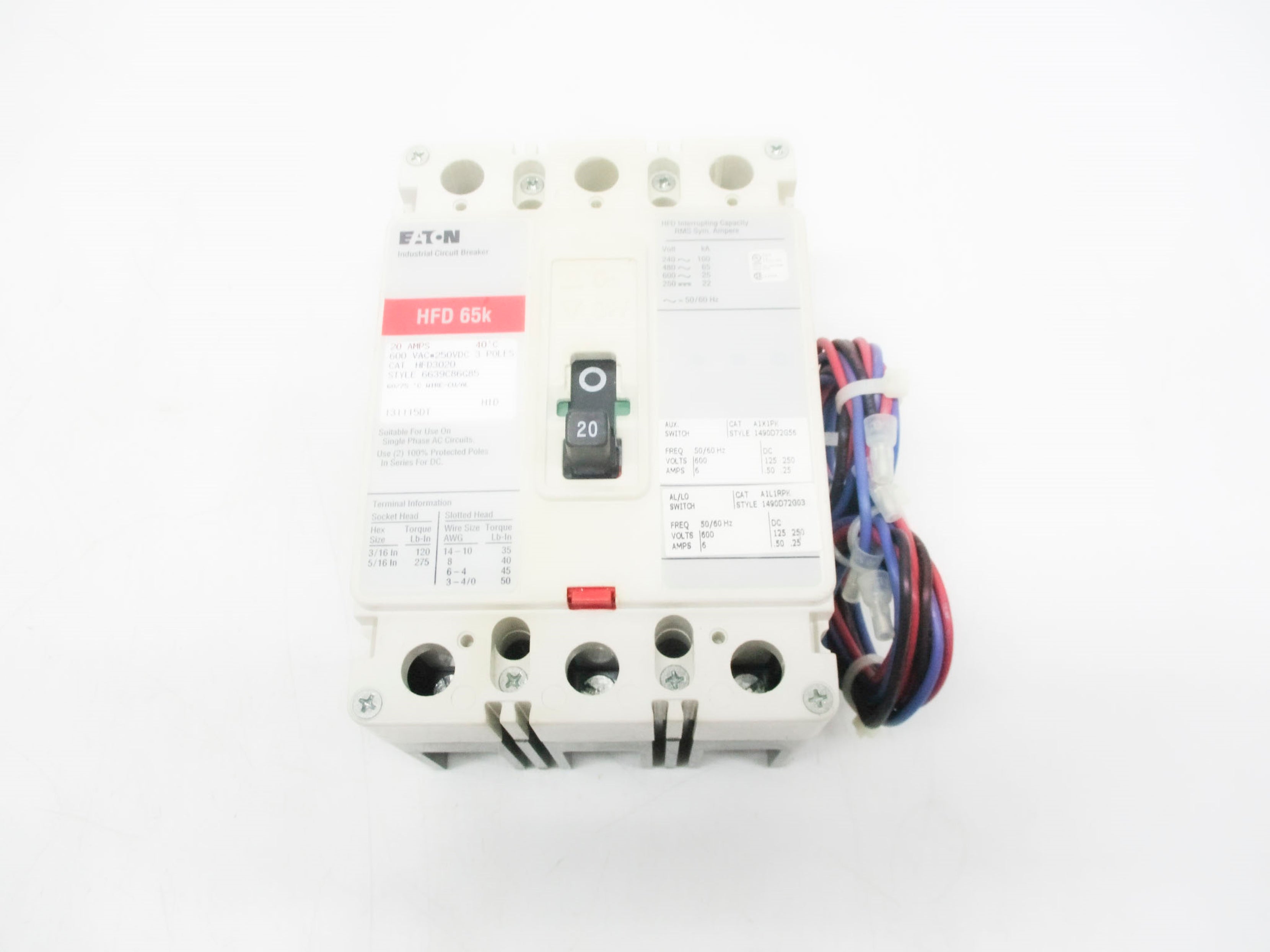 EATON HFD3020 w/ Auxillary  (GREY) NSNP