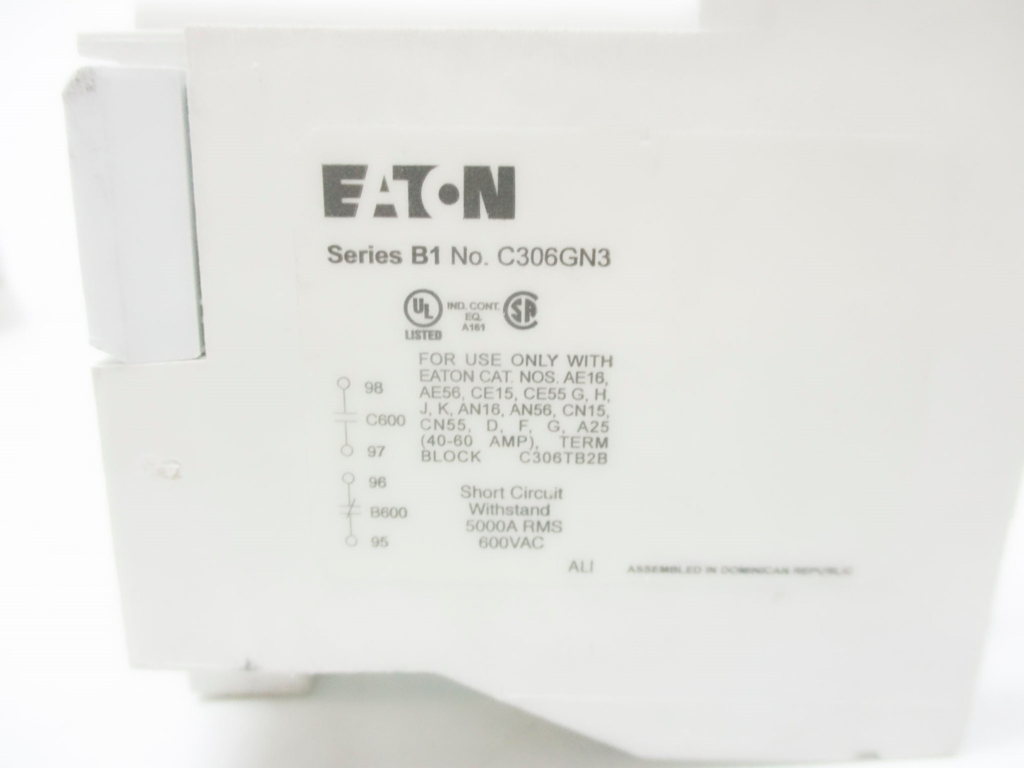 EATON C306GN3 SER. B1 UNMP
