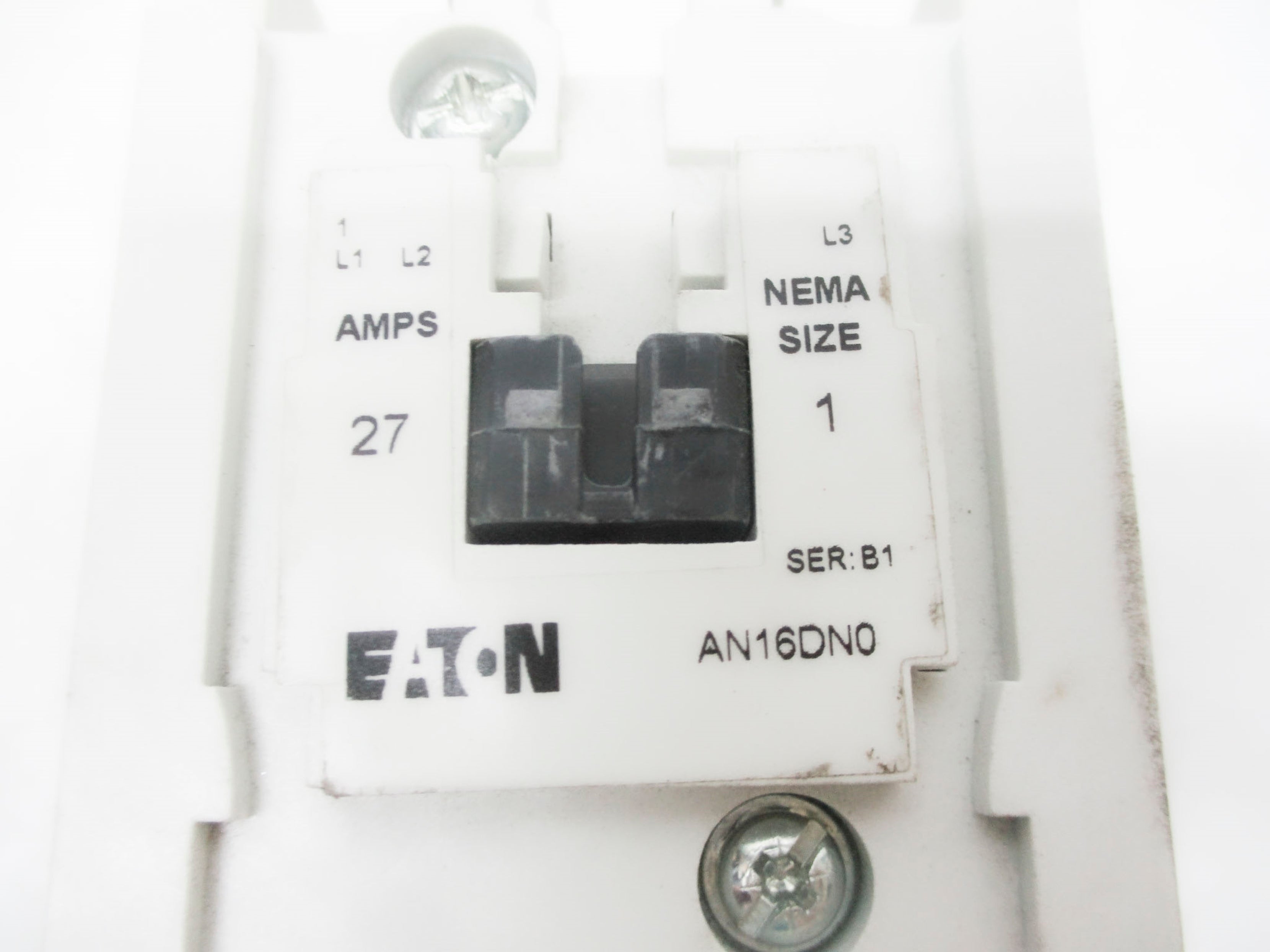 EATON AN16DN0 SER. B1 27A 110/120V (AS PICTURED) UNMP
