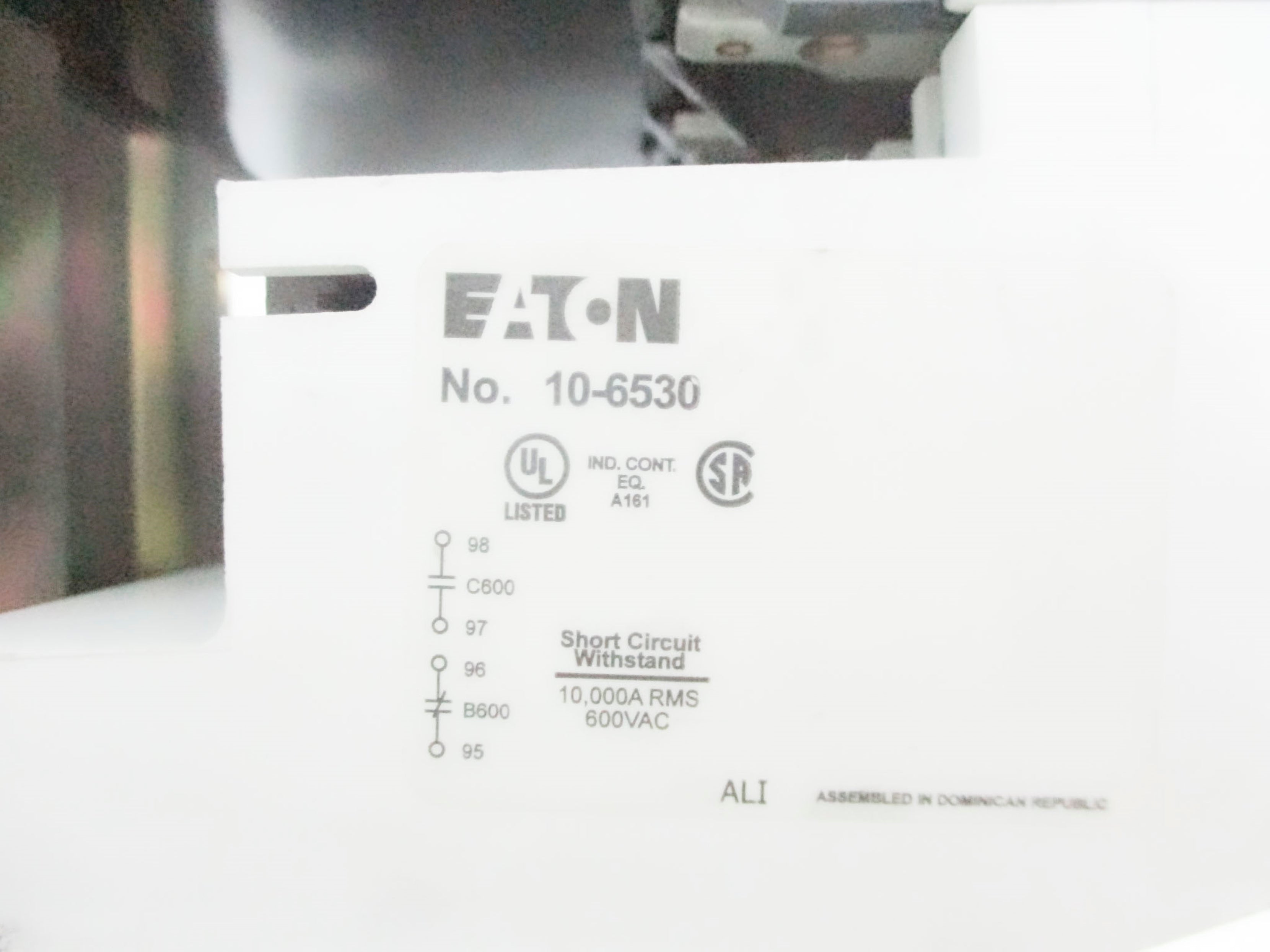 EATON AN16KN0 SER. A1 110/120V UNMP