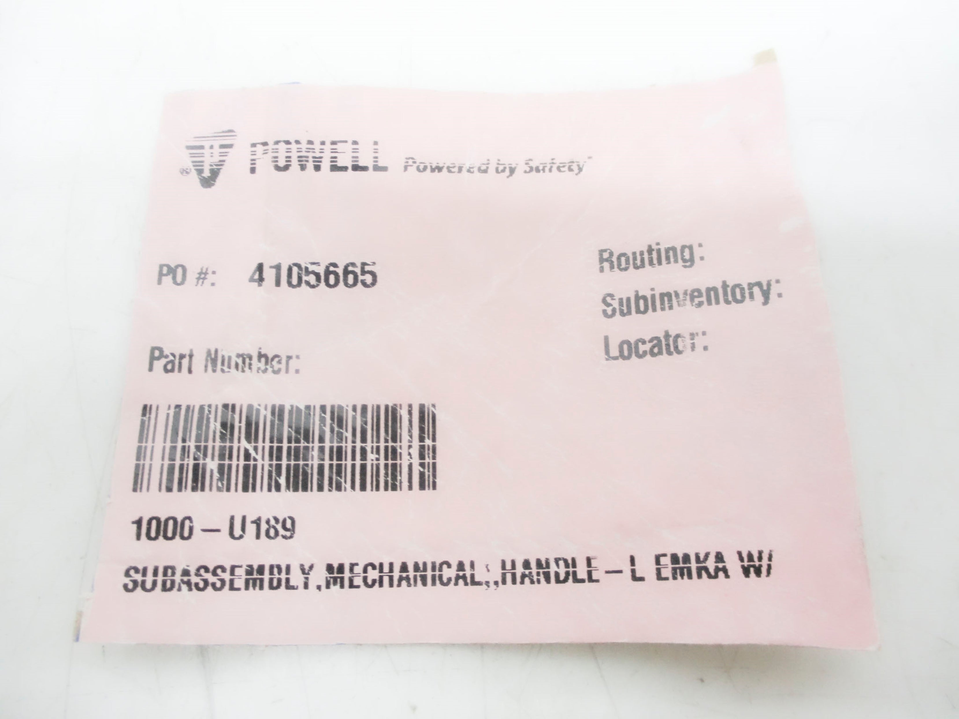 POWELL 1000-U189 (PACKAGE OF 2) NSNP