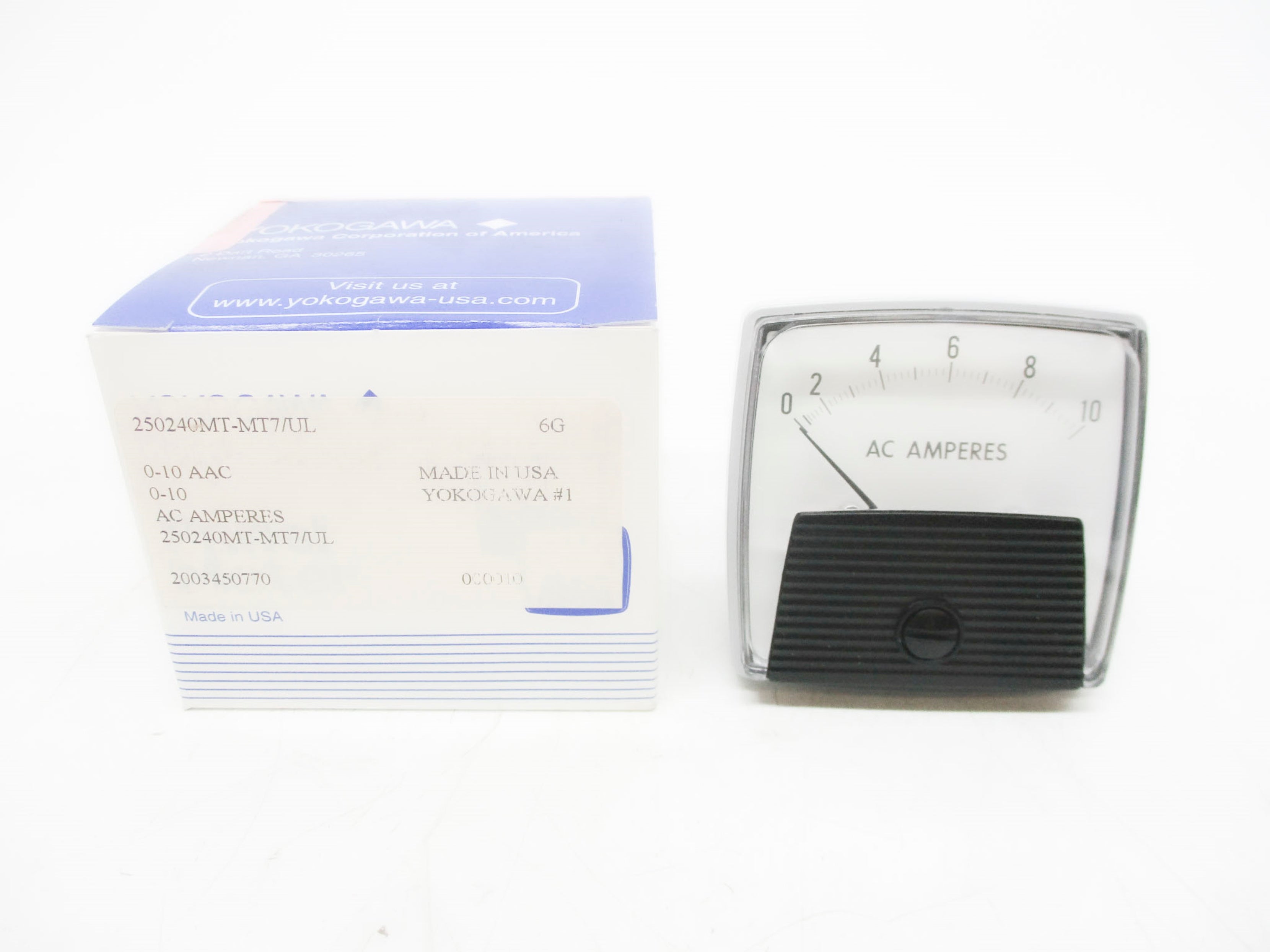 YOKOGAWA 250240MT-MT7/UL 0-10A NSMP